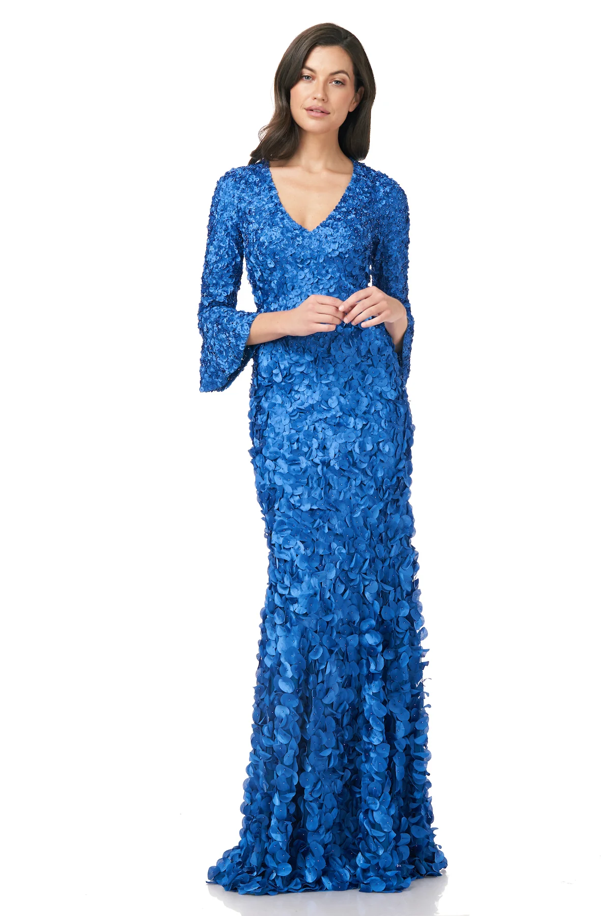 Petal Fitted Gown - Image 2