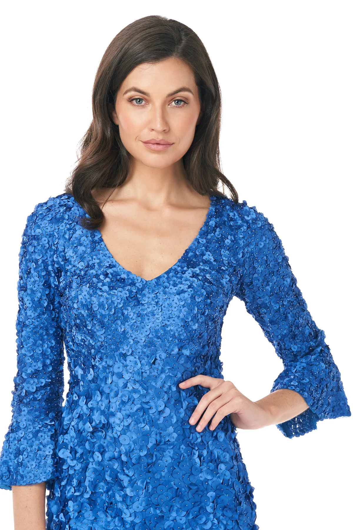 Petal Fitted Gown - Image 4