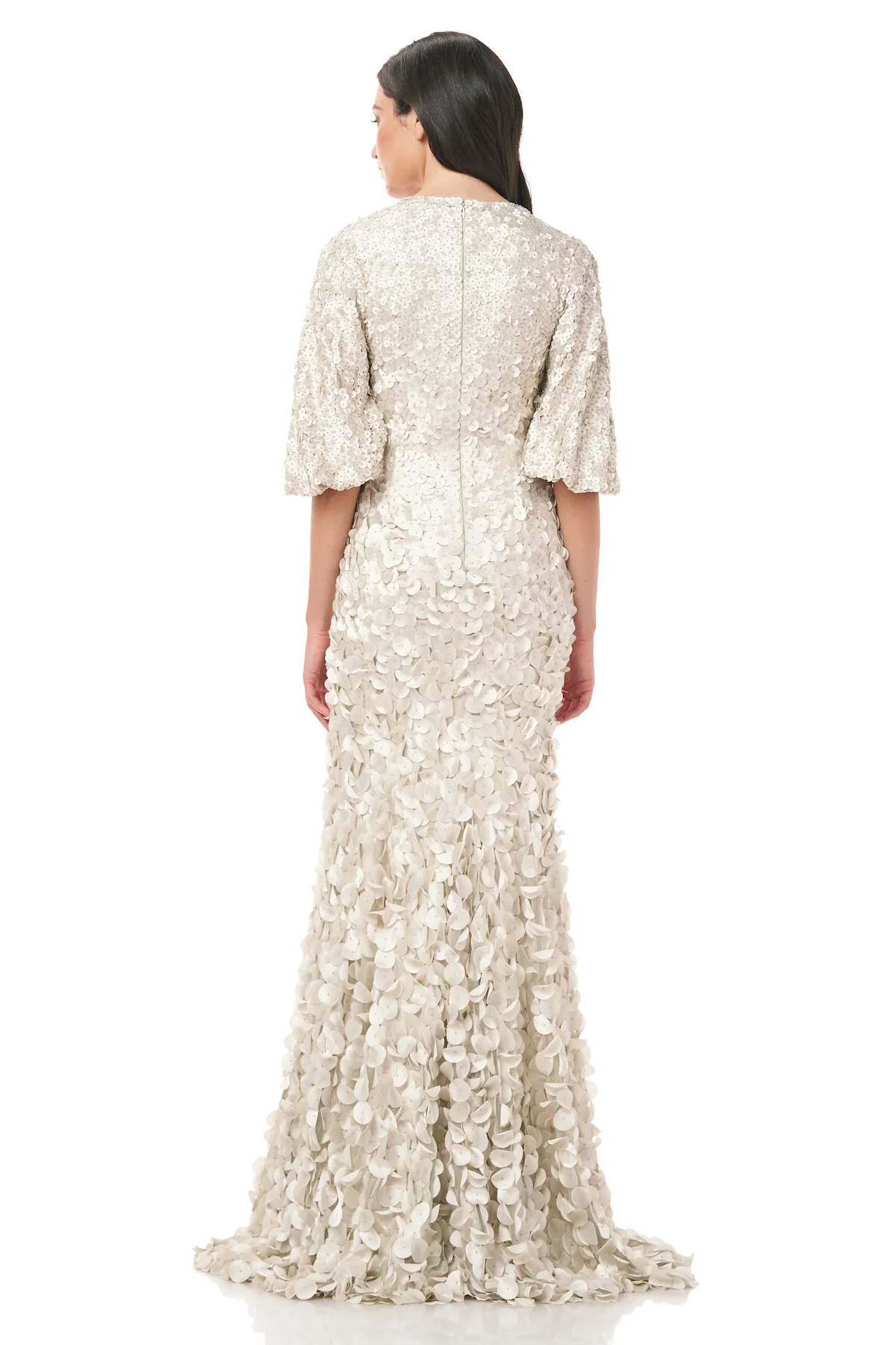 V-Neck Petal Gown - Image 2