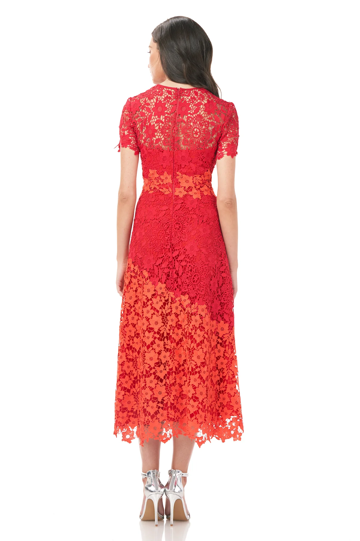 Short sleeve lace cocktail - Image 2