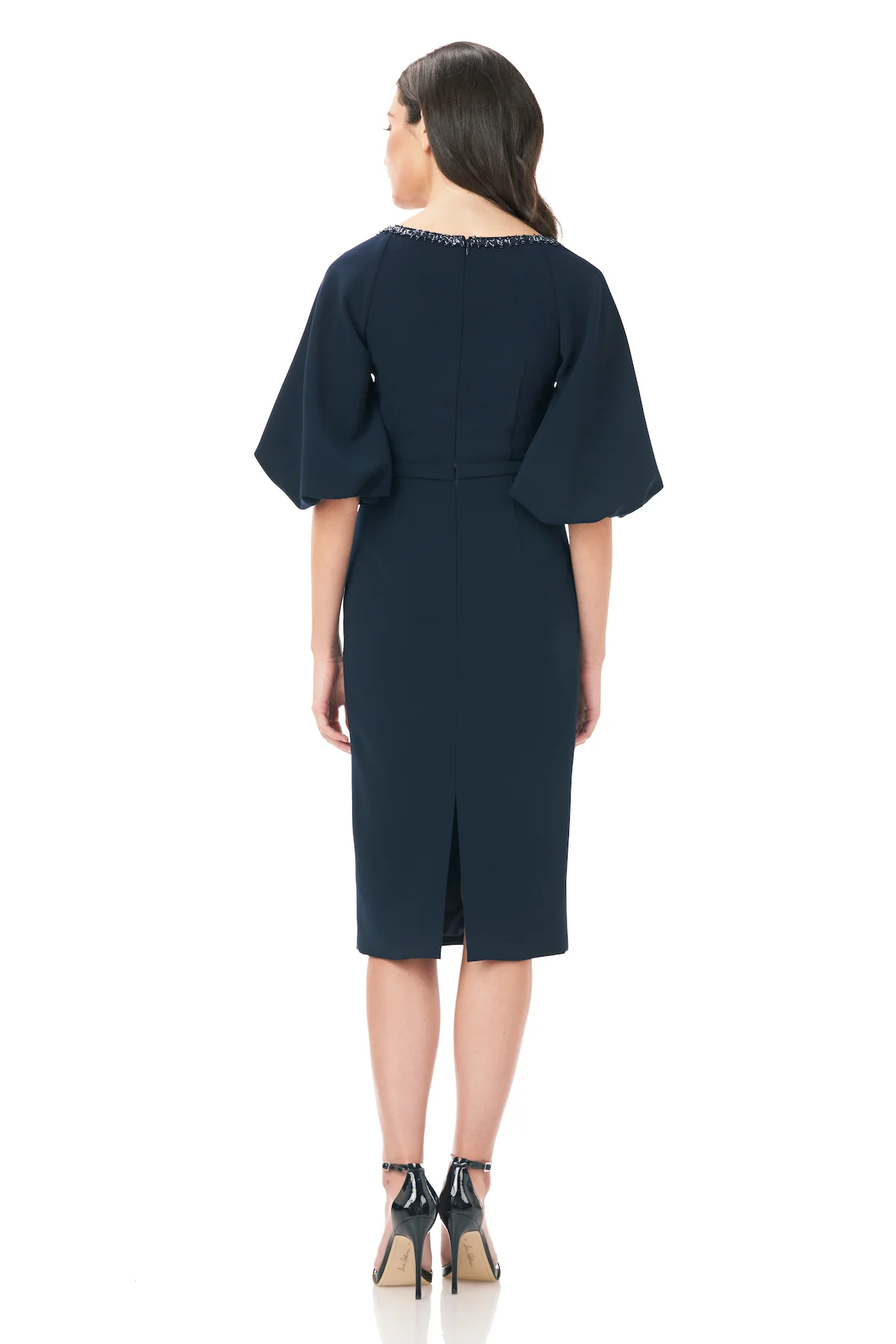 Crepe Cocktail Dress - Image 2