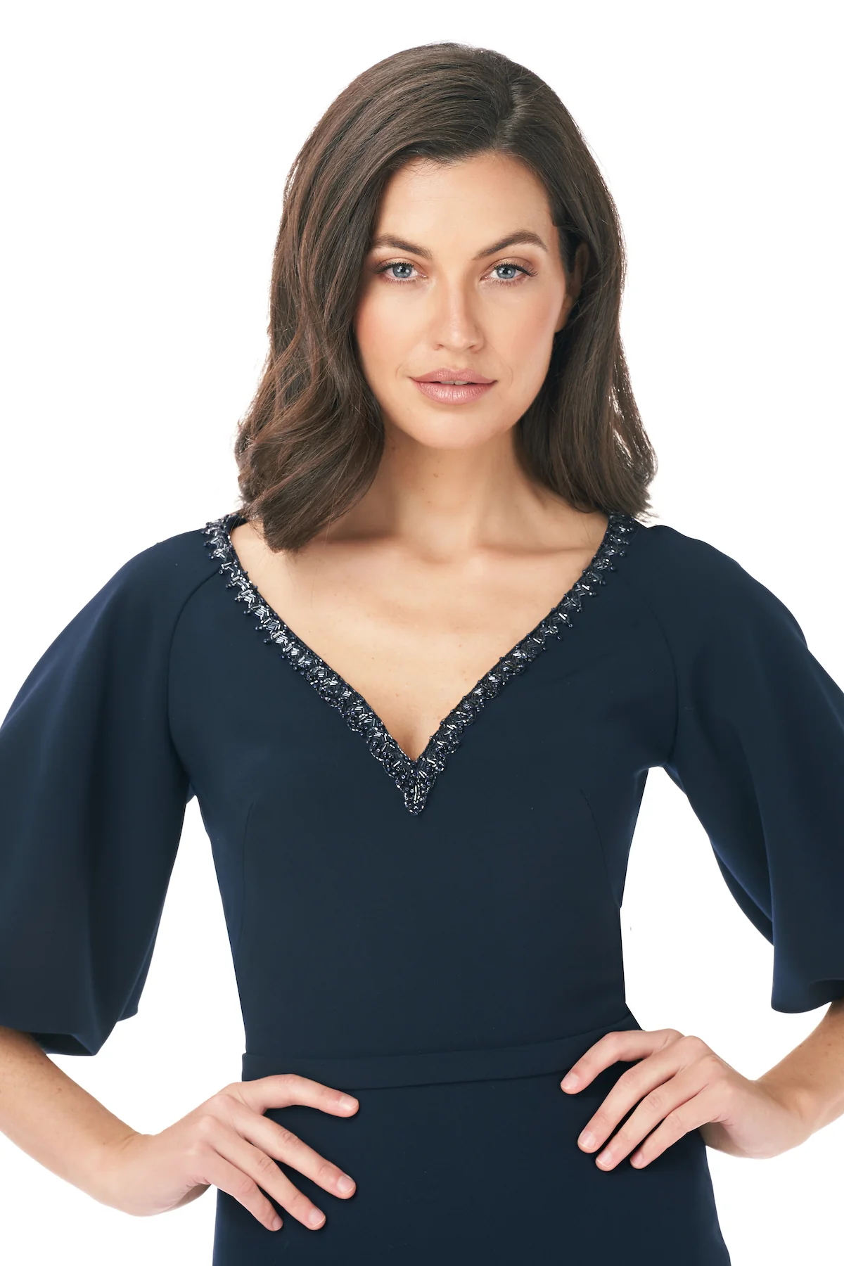 Crepe Cocktail Dress - Image 4