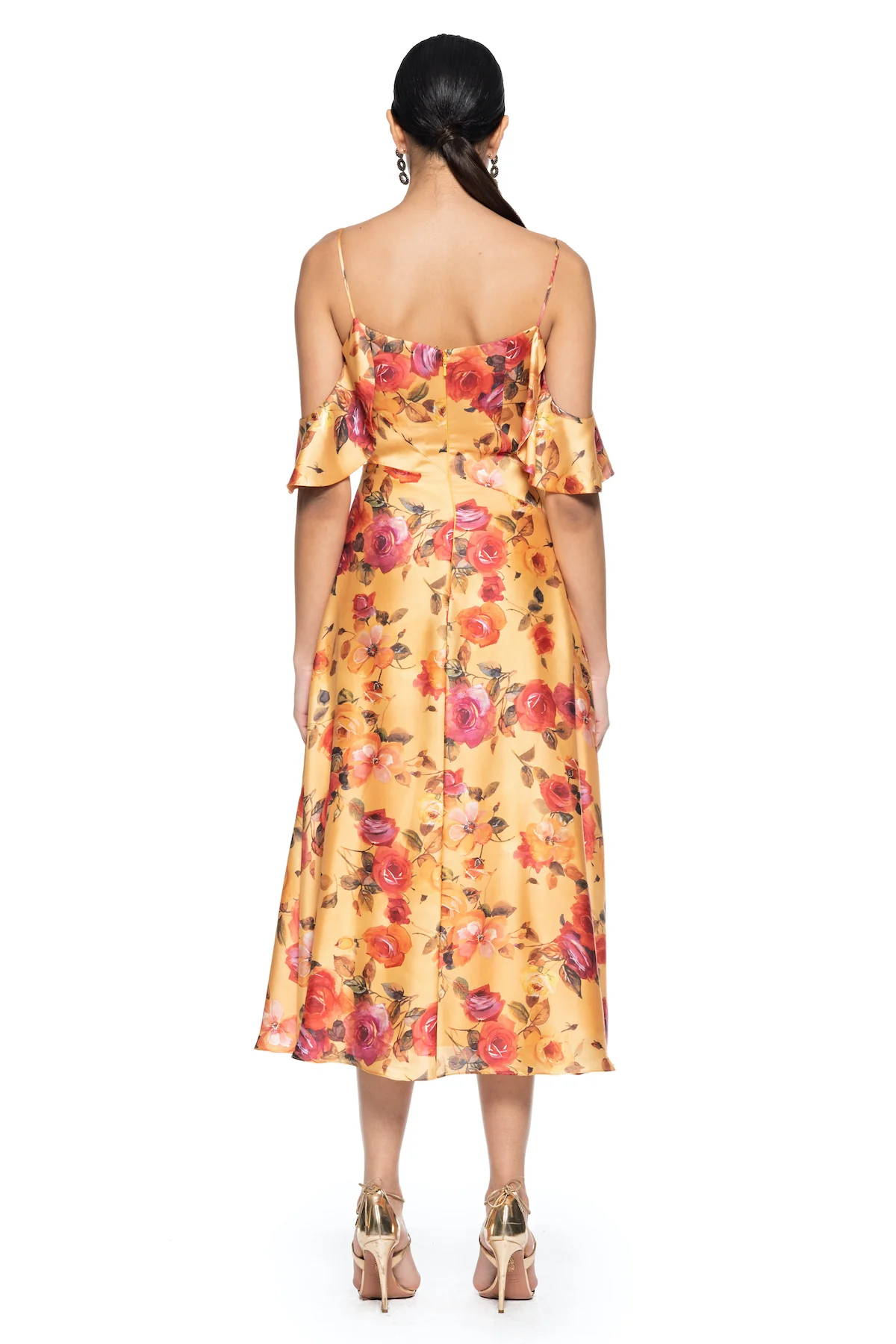 Faux Wrap Cocktail Dress - Image 2