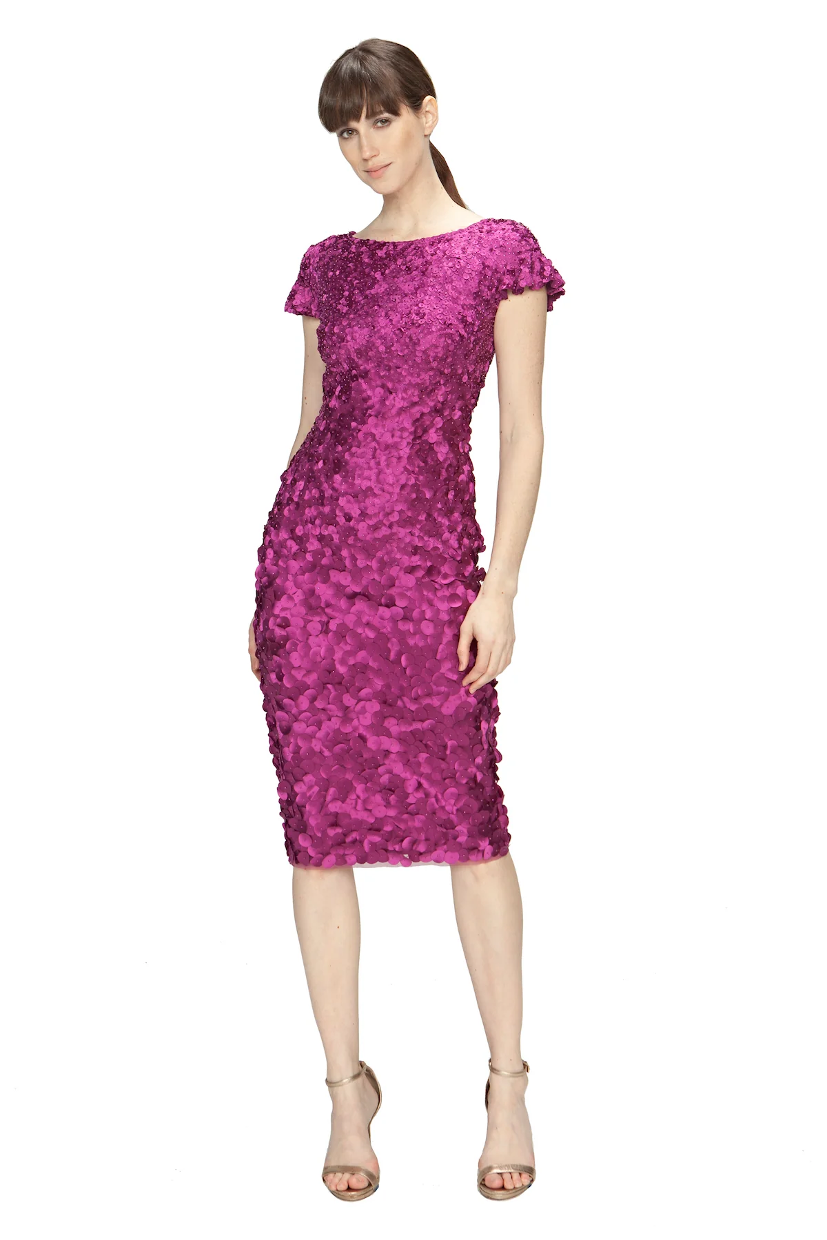 Boat Neck Cocktail Dress