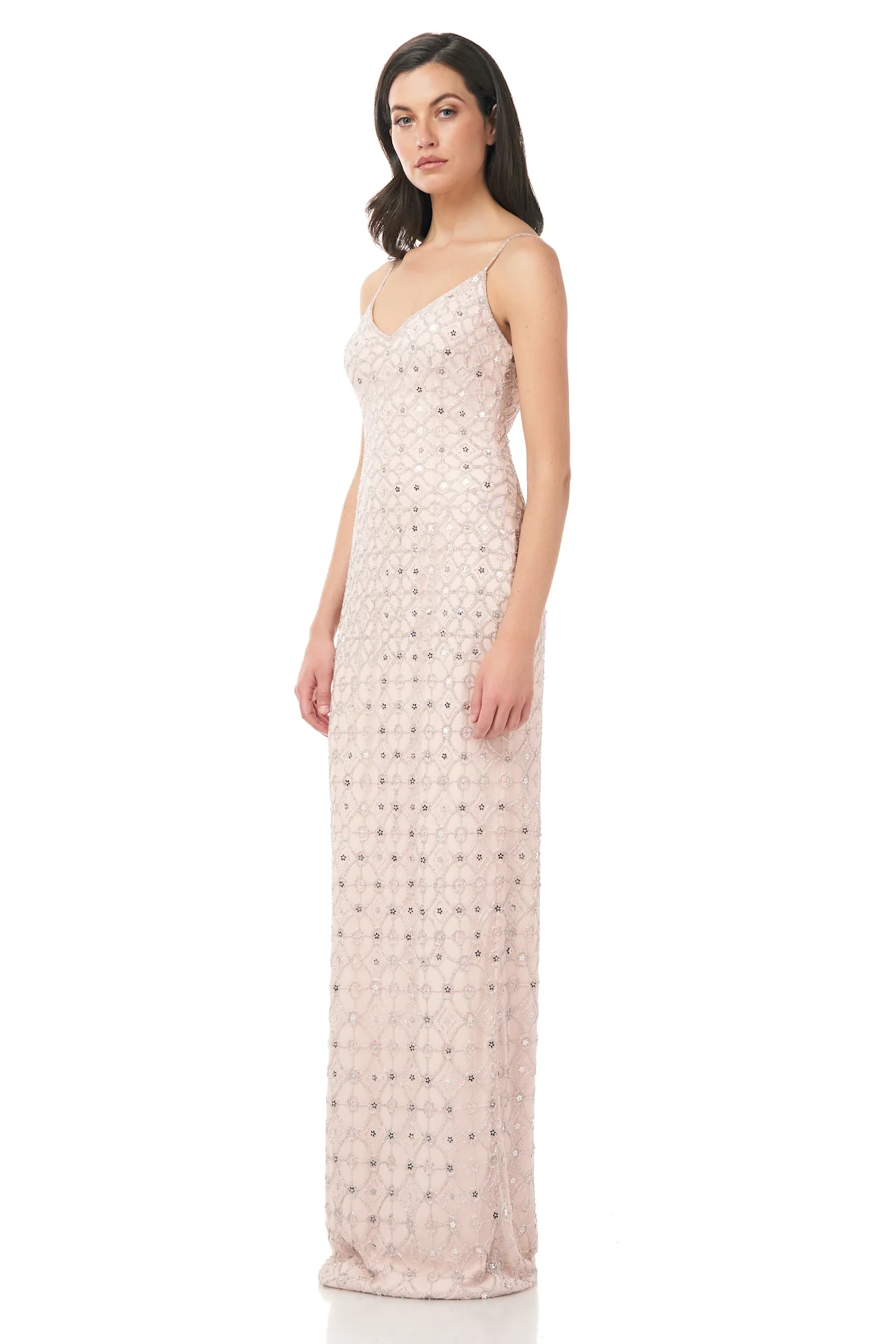 Slip Beaded Gown - Image 3