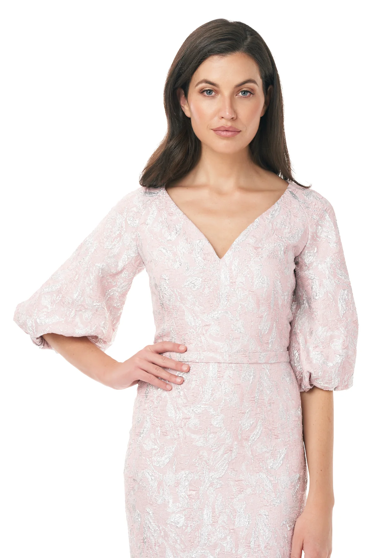 Cloque Cocktail Dress - Image 4
