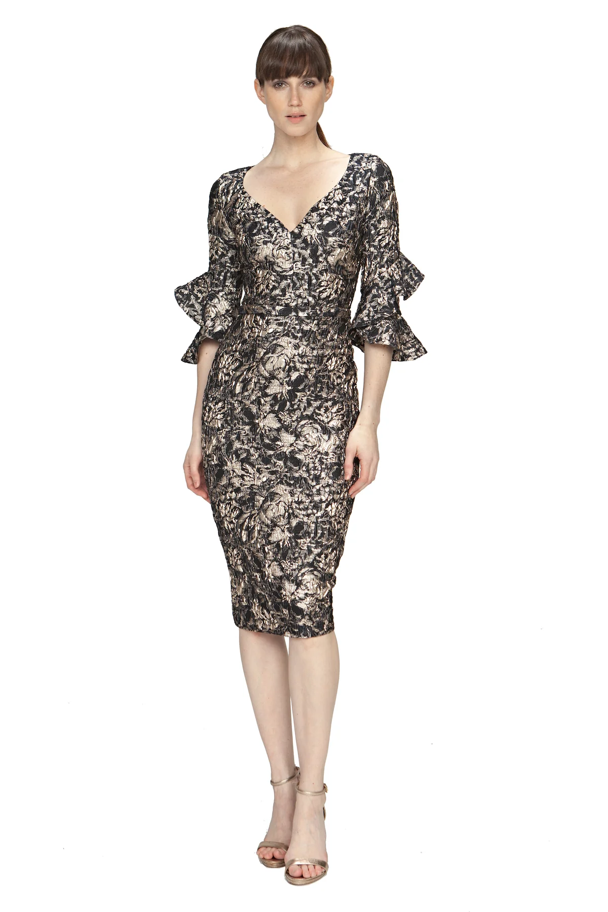 V-Neck Cocktail Dress