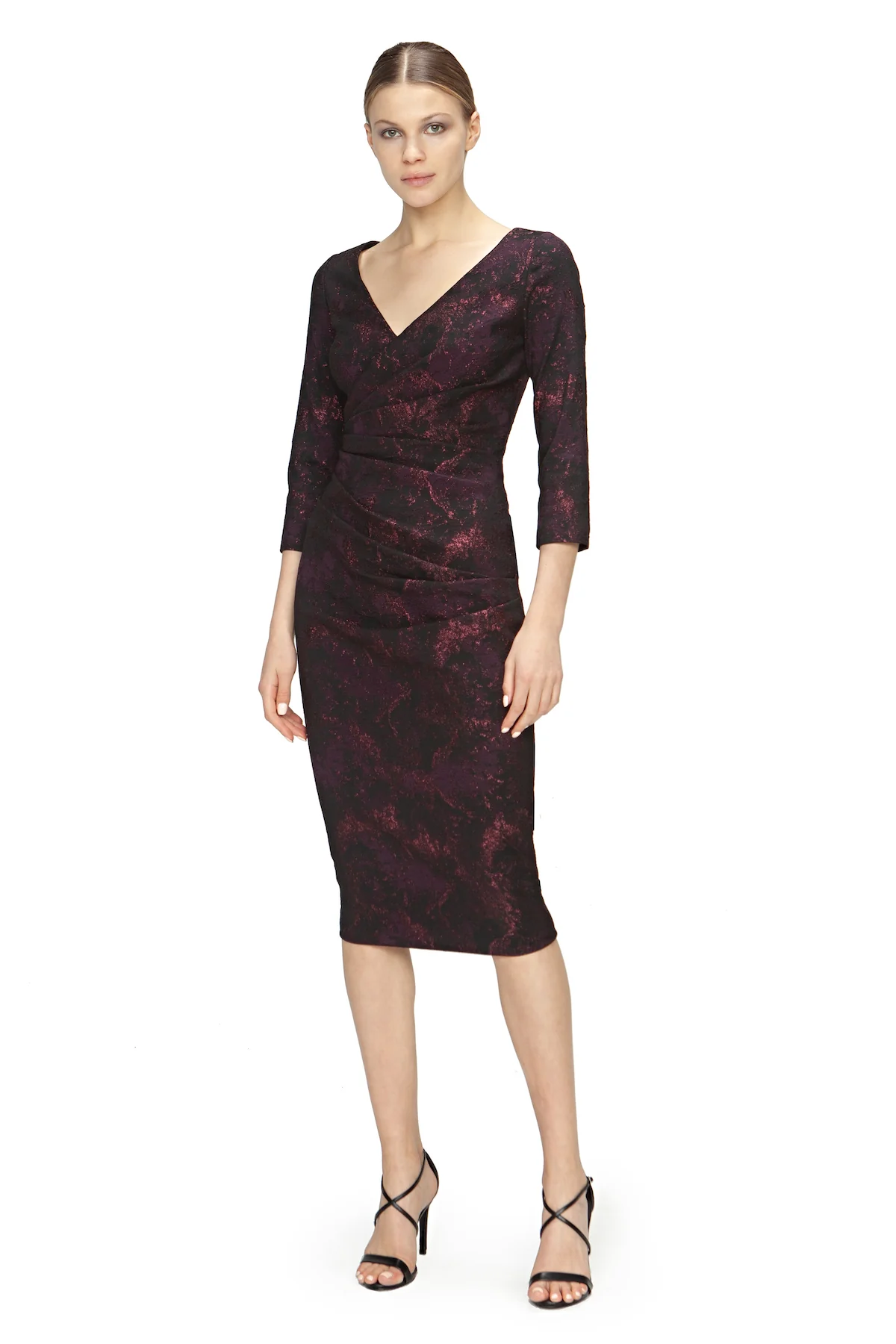 Jacquard Cocktail Dress