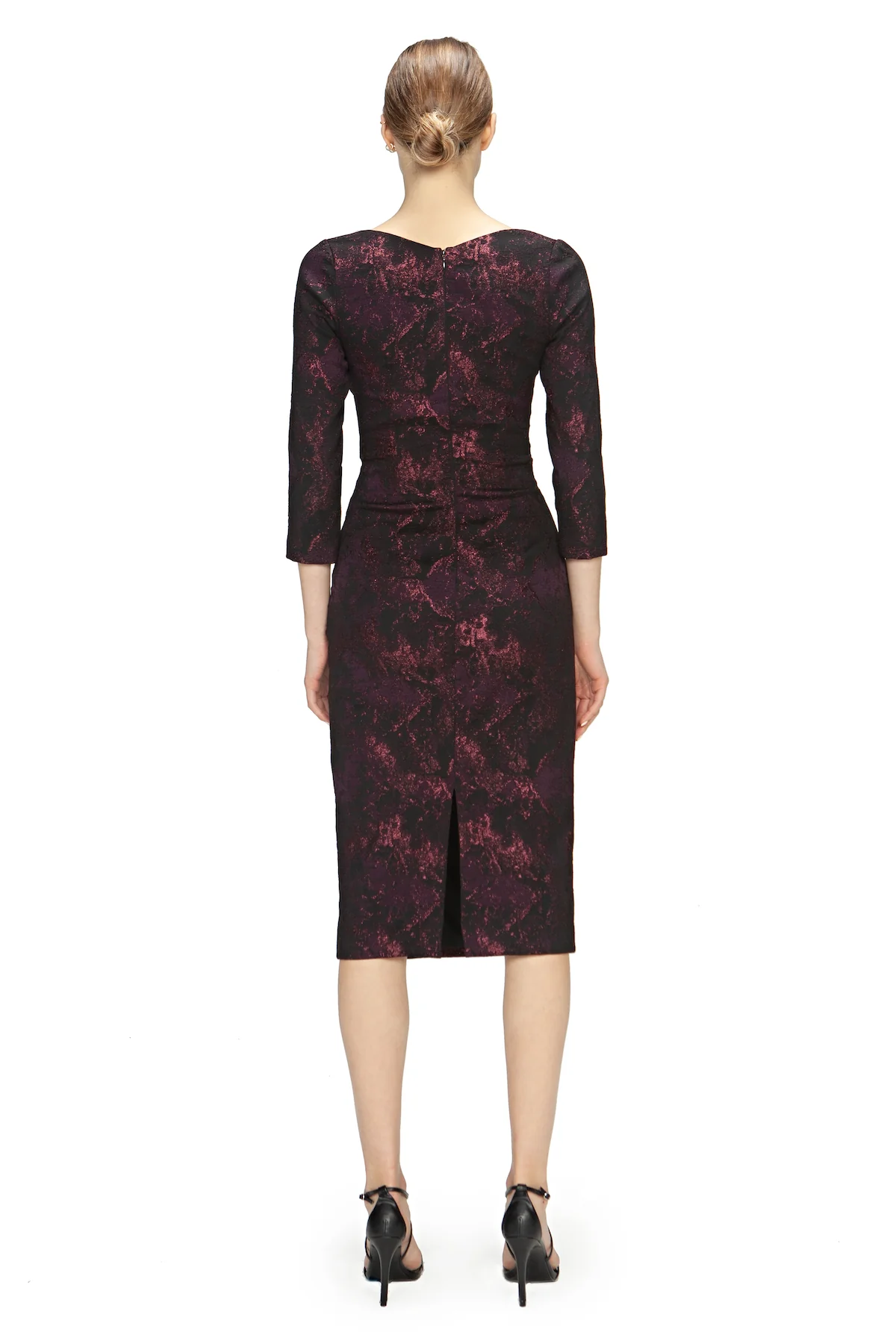Jacquard Cocktail Dress - Image 2