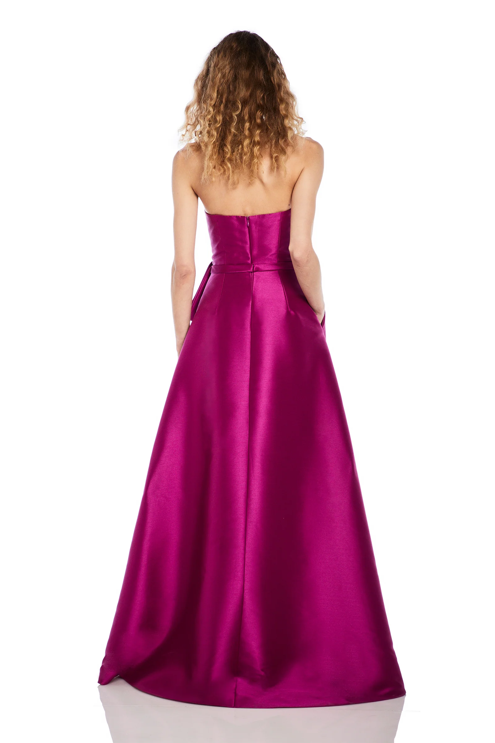 Sleeveless Faille Gown - Image 2
