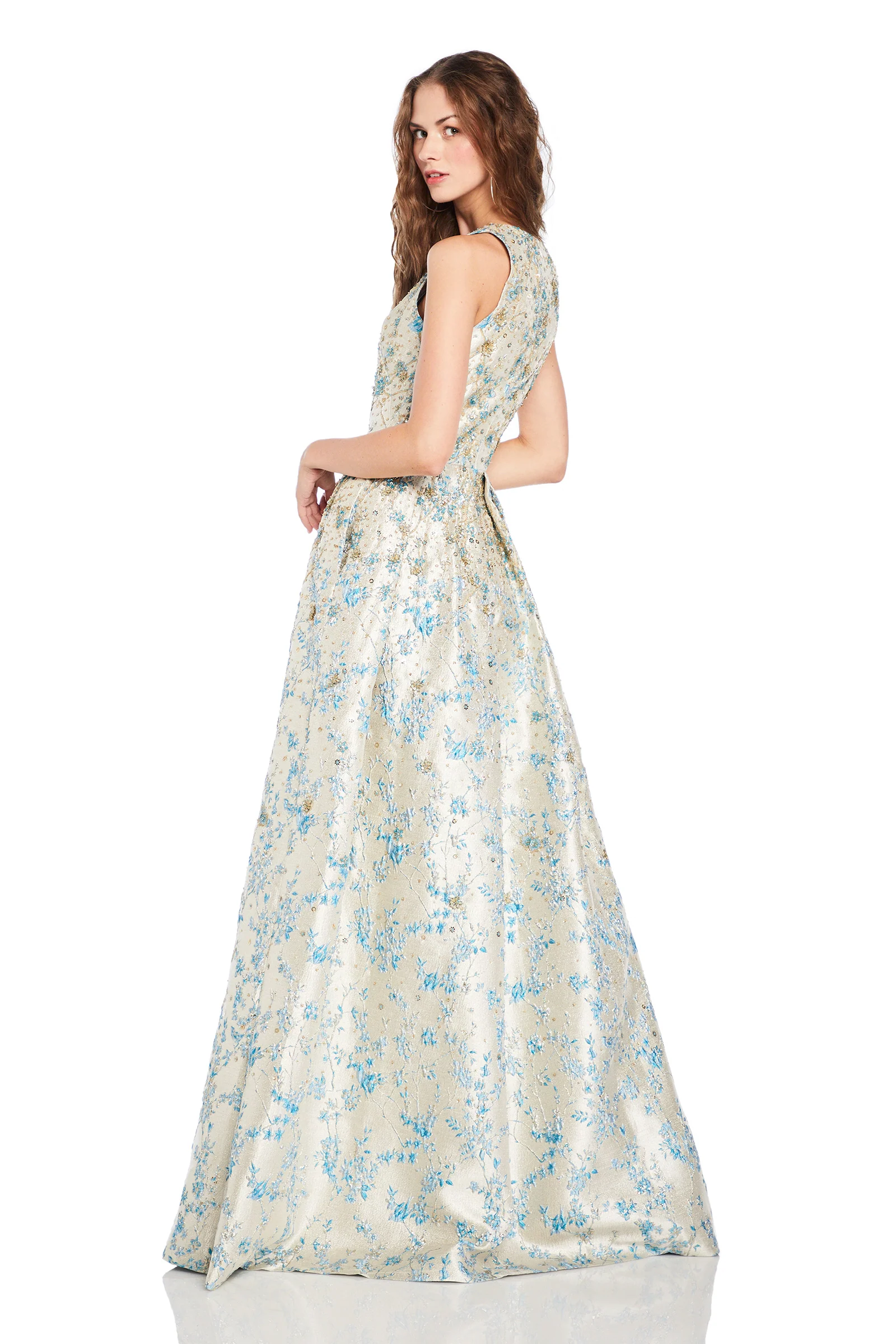Metallic Ball Gown - Image 2