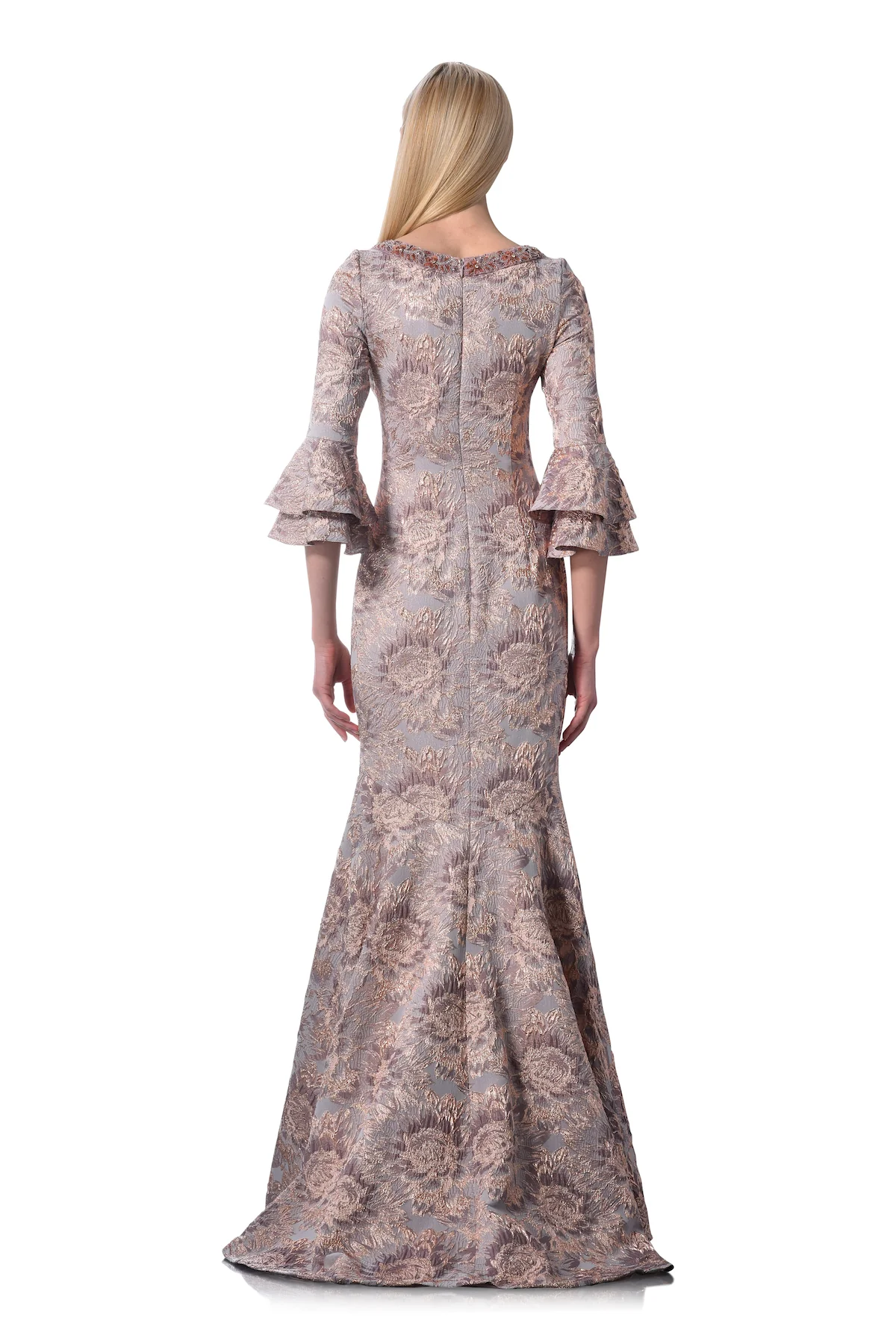 Boat Neck Gown - Image 2