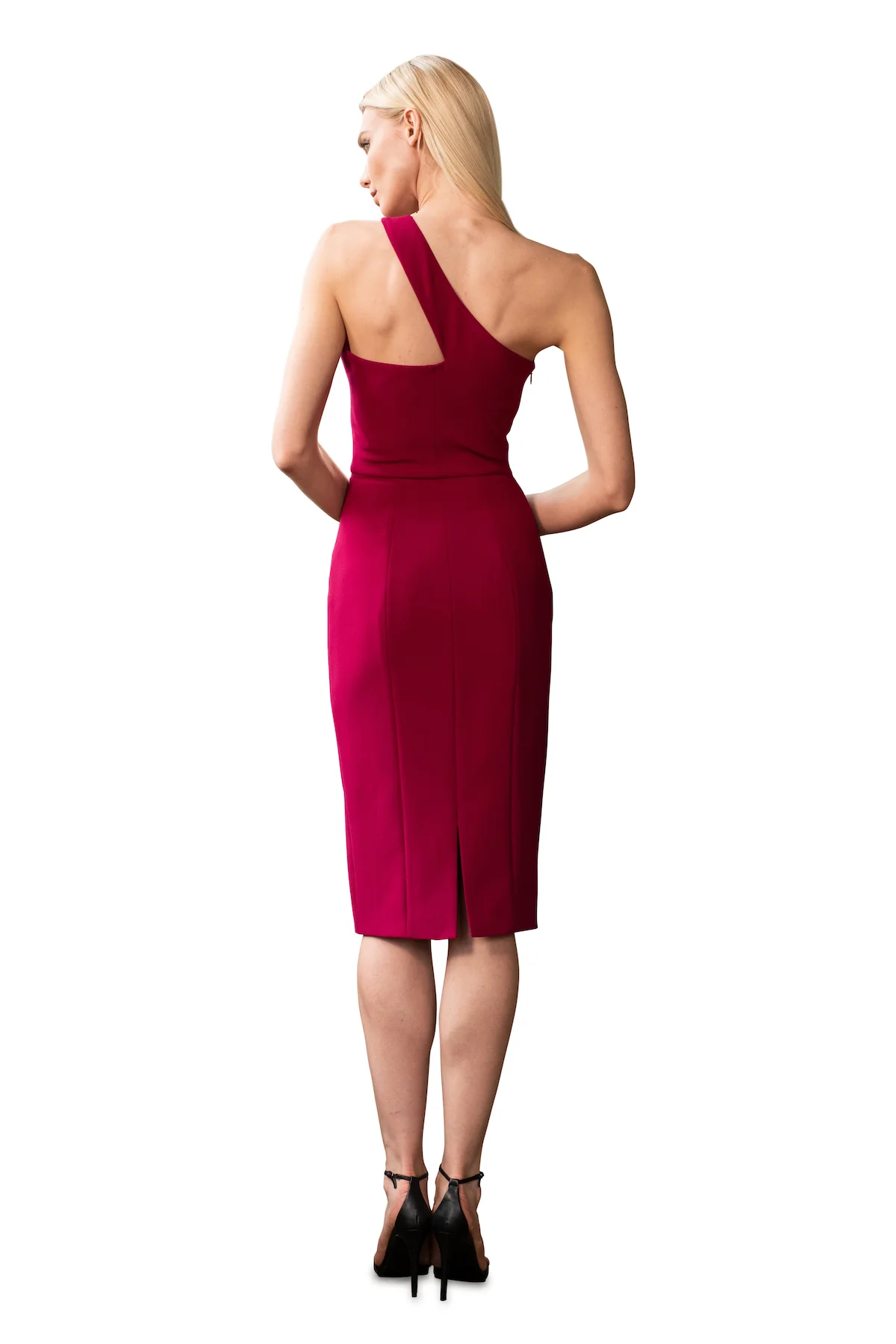One Shoulder Cocktail Dress - Image 2