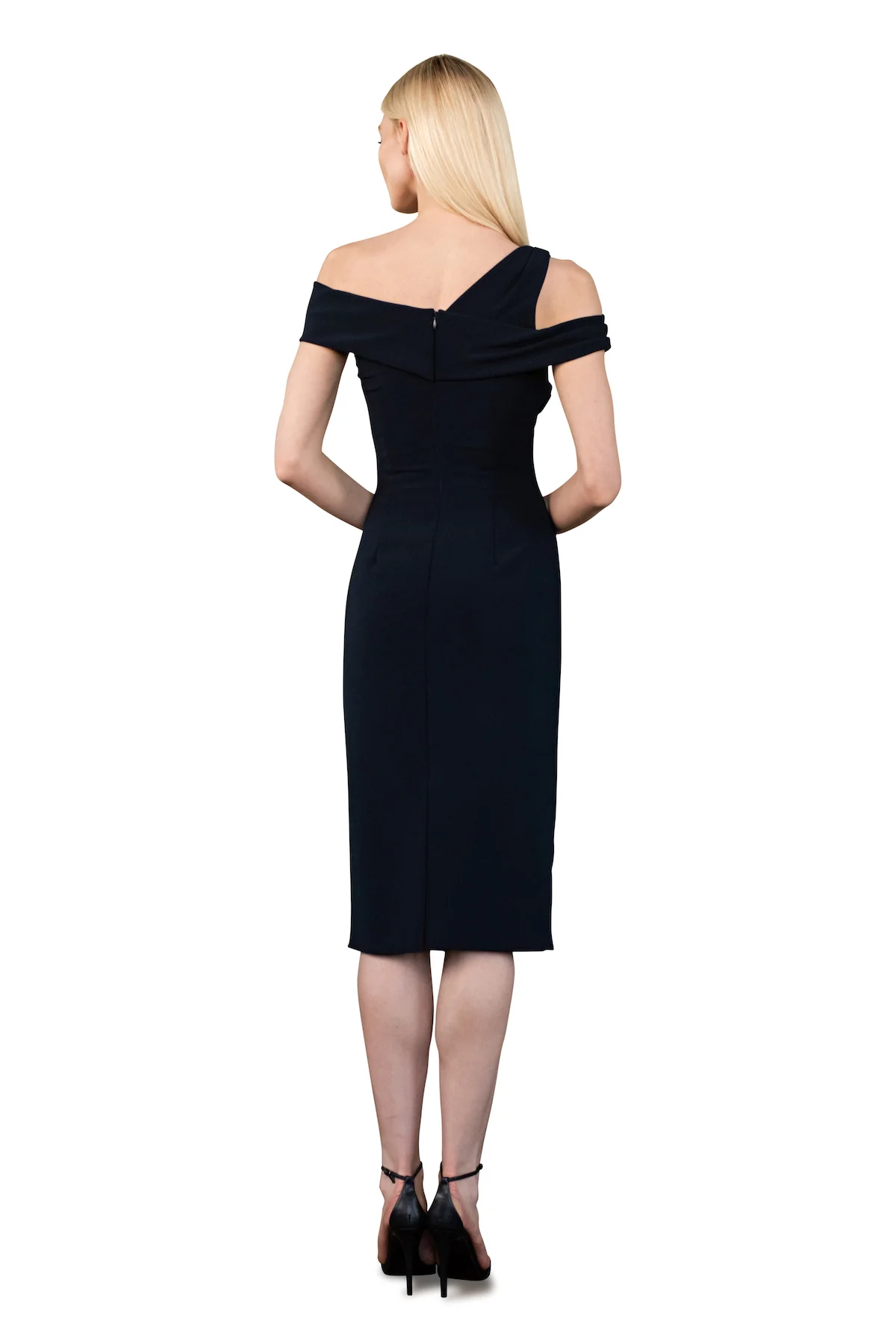 Cross Shoulder Dress - Image 2