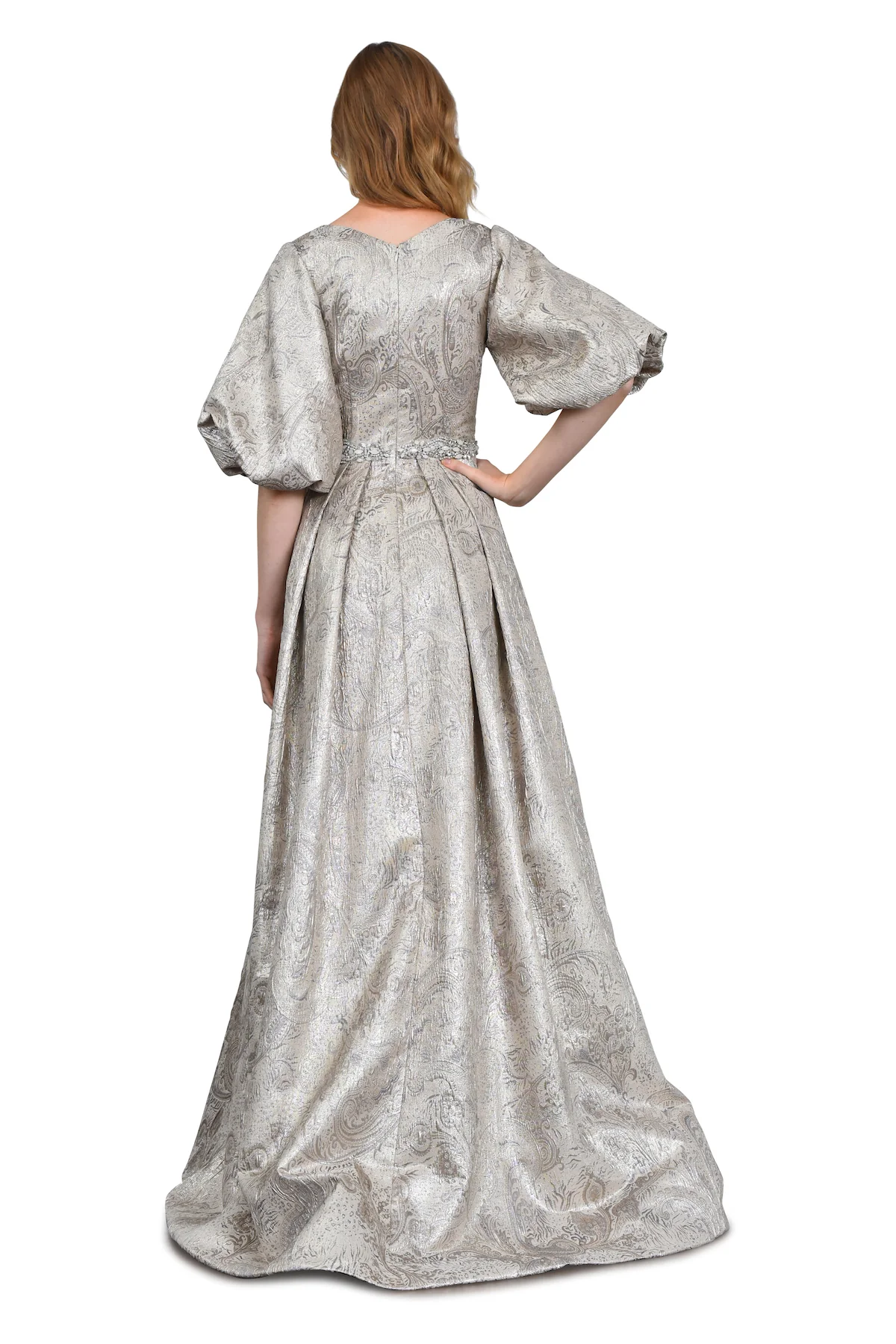 Metallic Ball Gown - Image 2