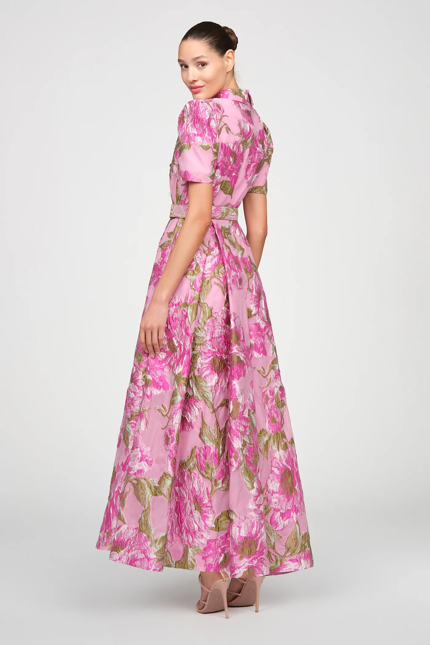 Abba Jacquard Dress - Image 9