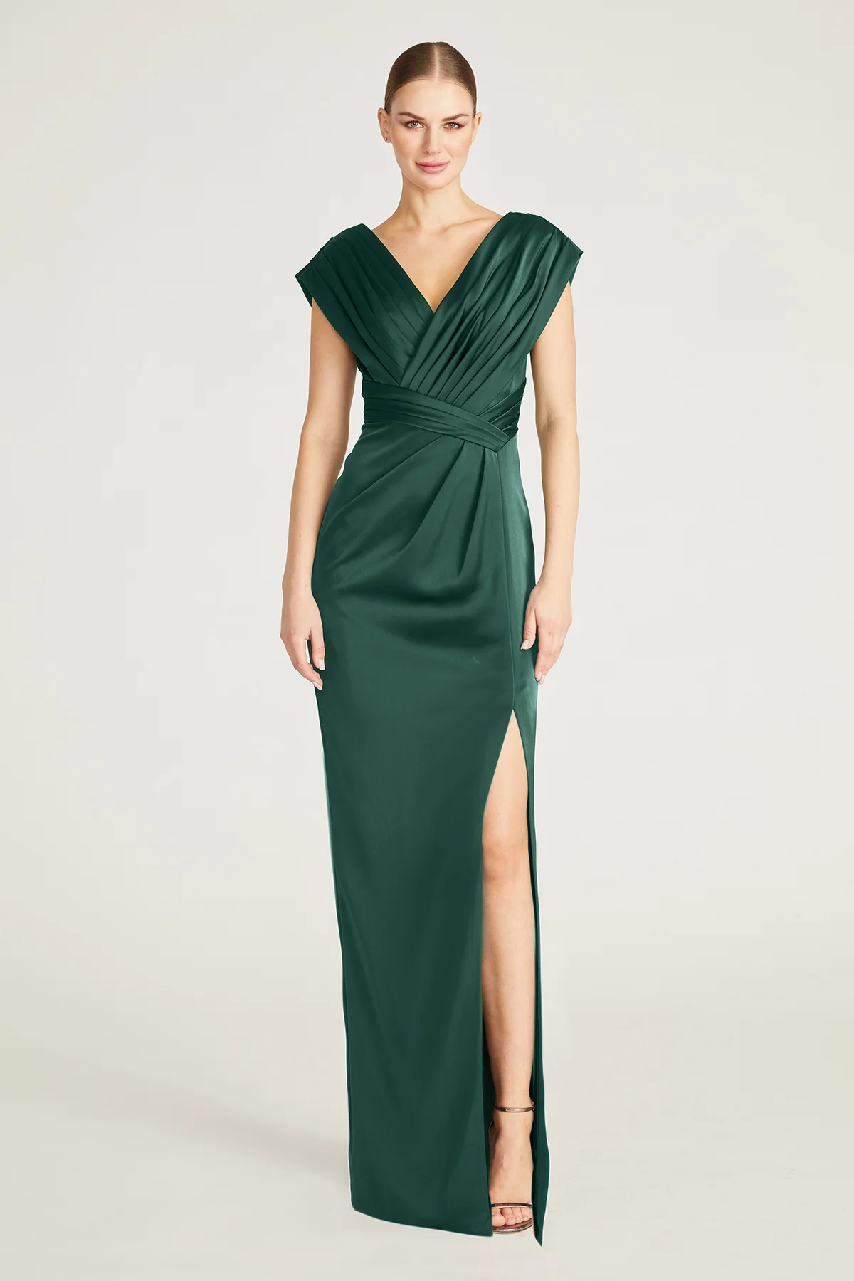 Acari Satin Column Gown
