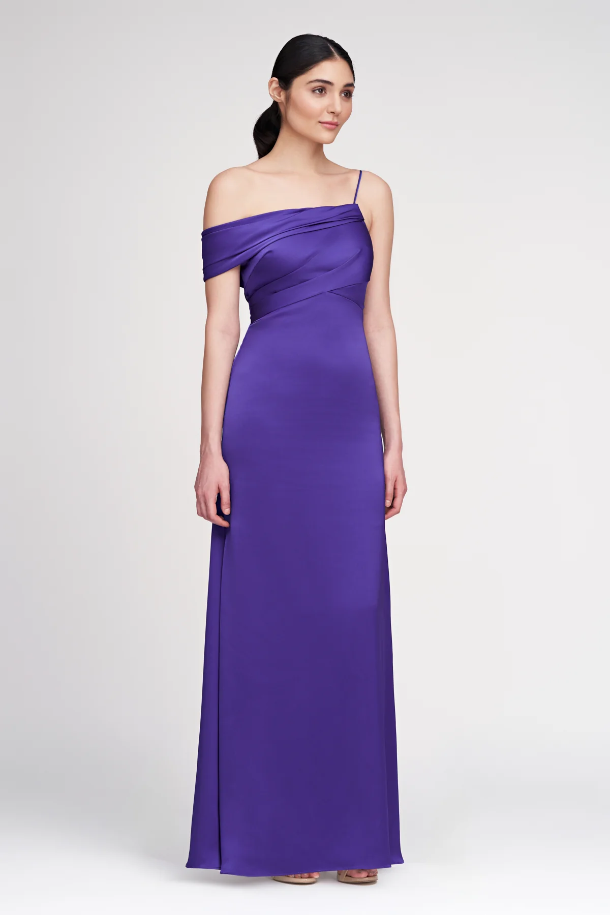 Alaina One Shoulder Gown - Image 3