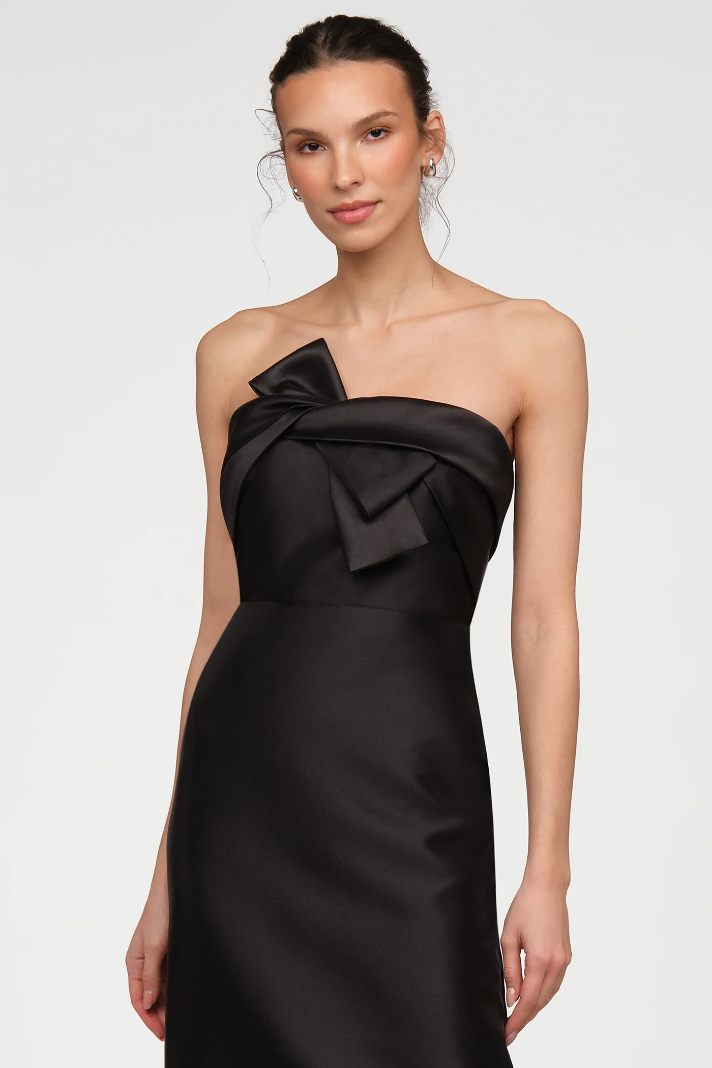 Aliana Strapless Mikado Dress - Image 4