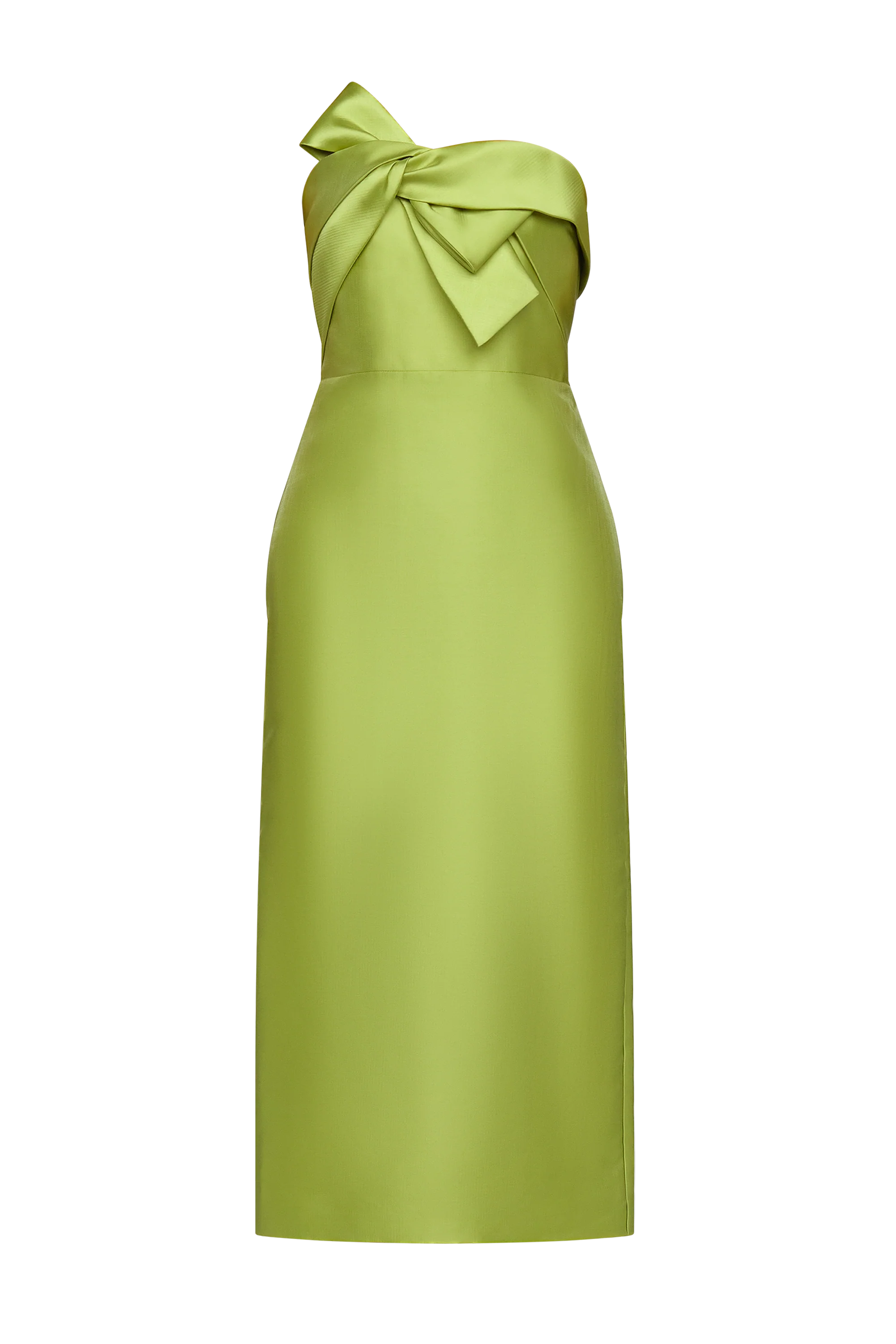 Aliana Strapless Mikado Dress - Image 8