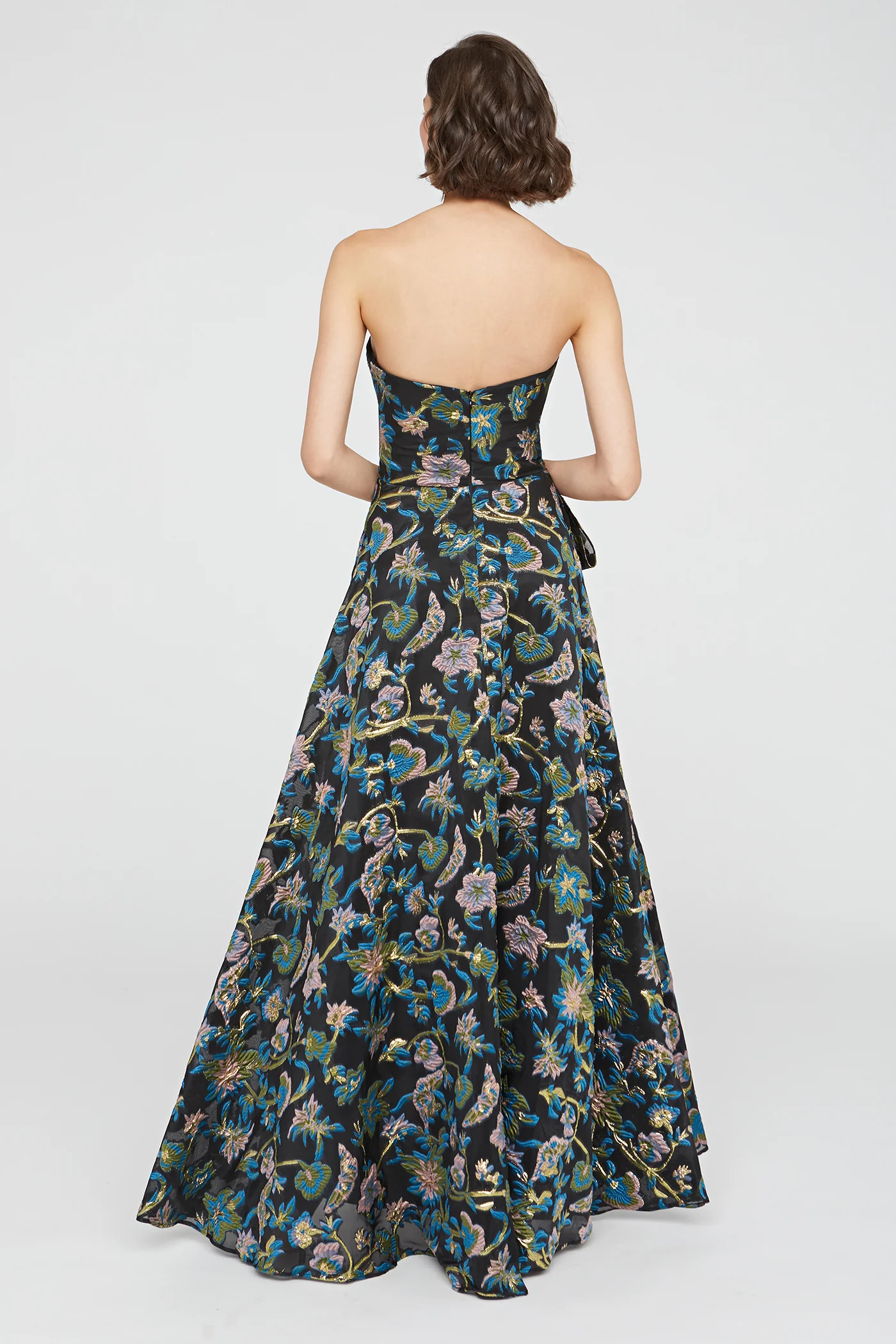 Alice Strapless Draped Gown - Image 2
