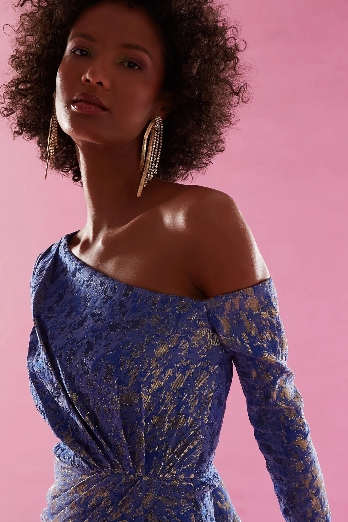Alina One Shoulder Dress - Image 5