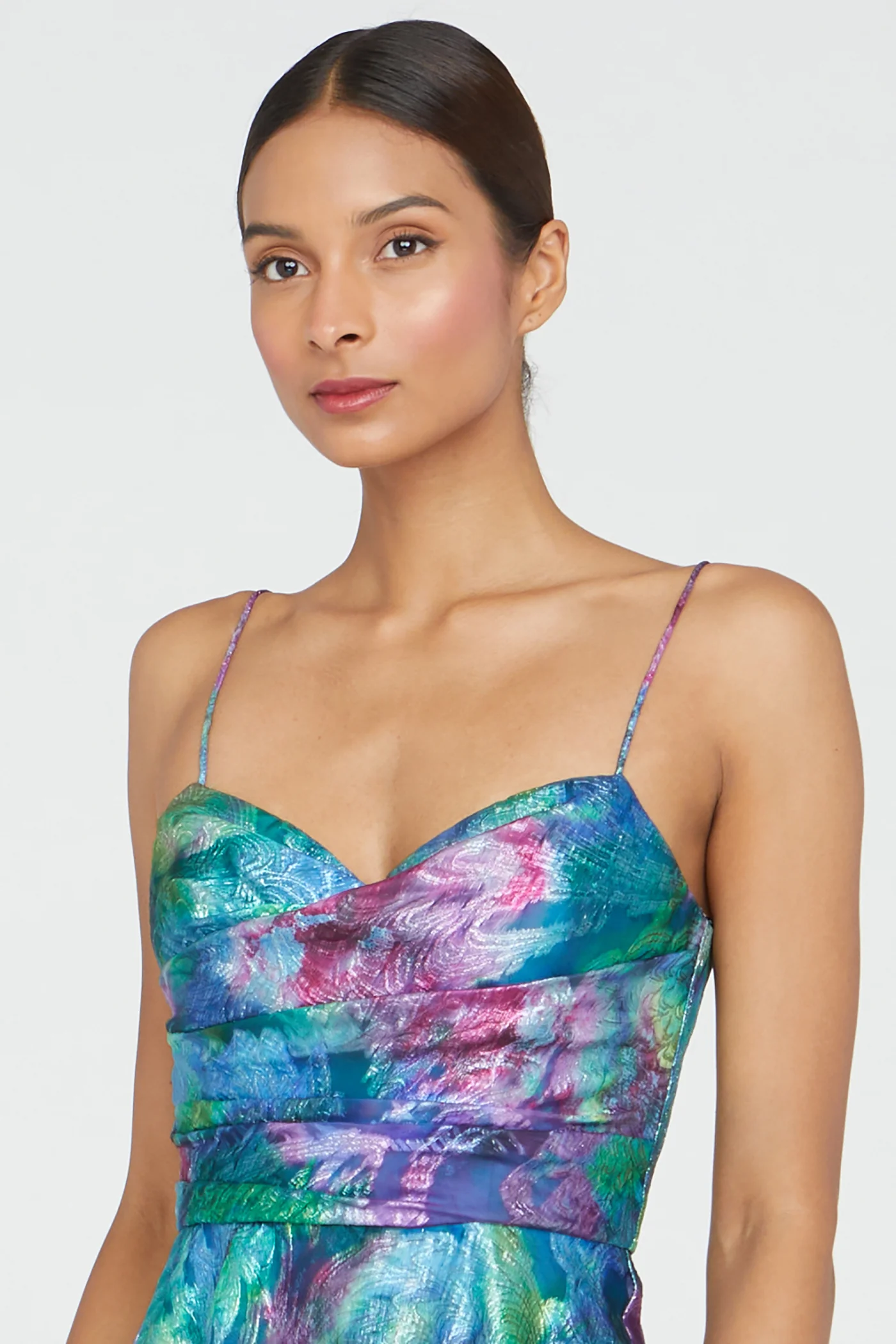 Allegra Draped Cocktail Dress - Image 4