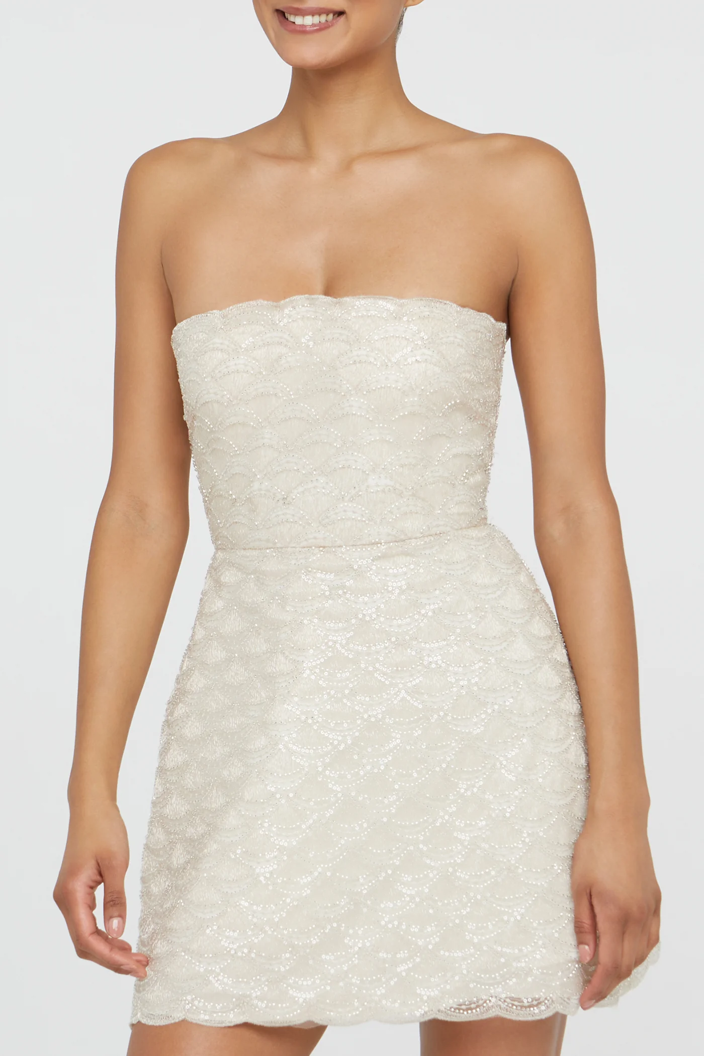 Amanda Beaded Mini Dress - Image 4