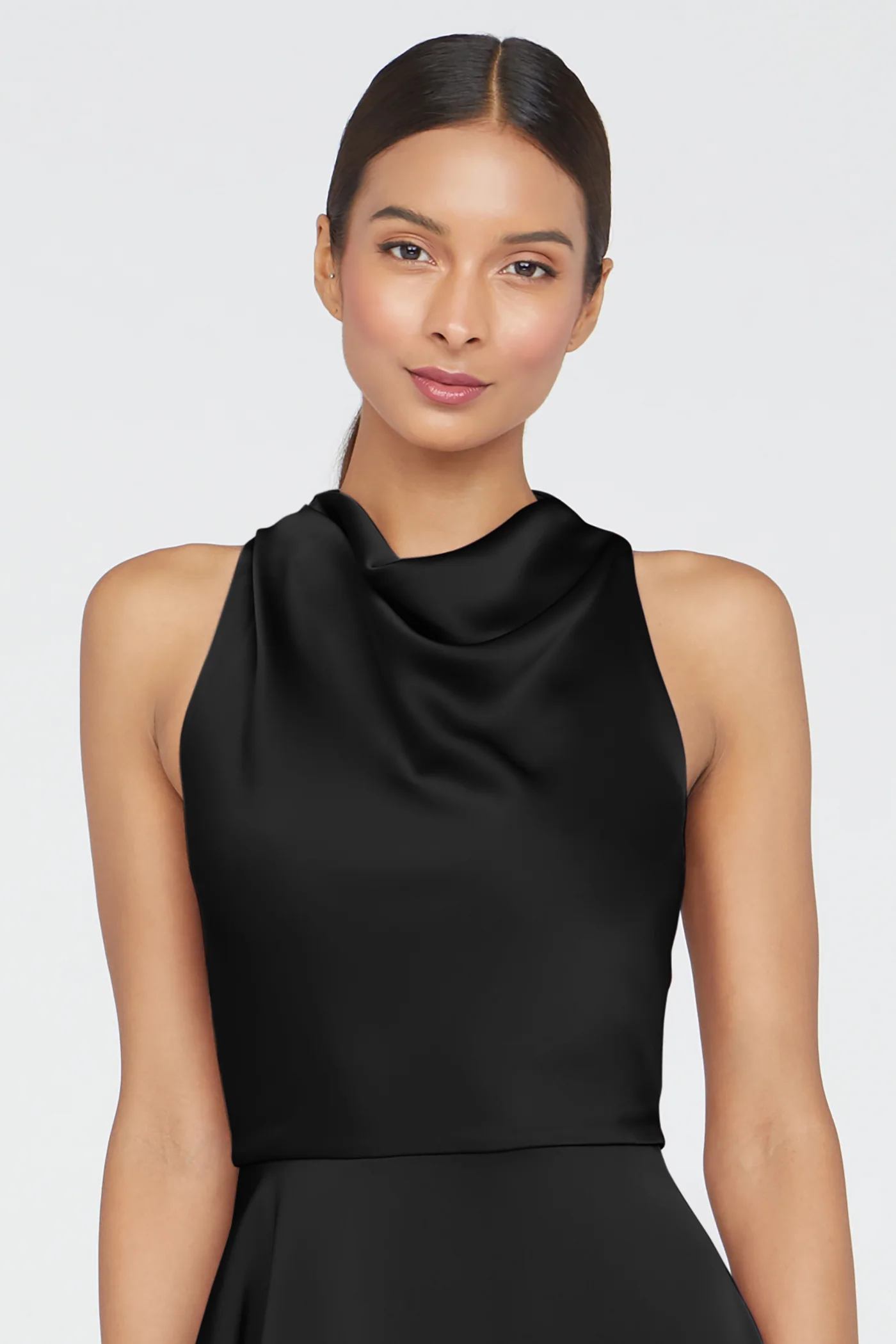 Amara Cowl Drape Gown - Image 4