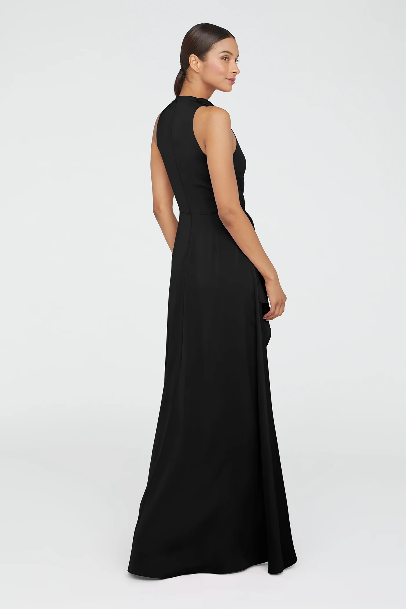 Amara Cowl Drape Gown - Image 7