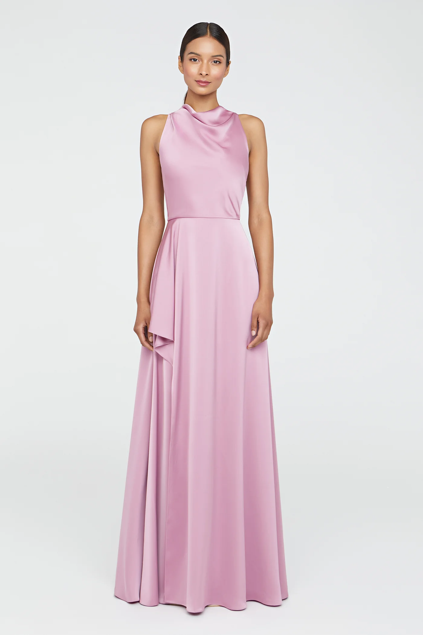 Amara Cowl Drape Gown