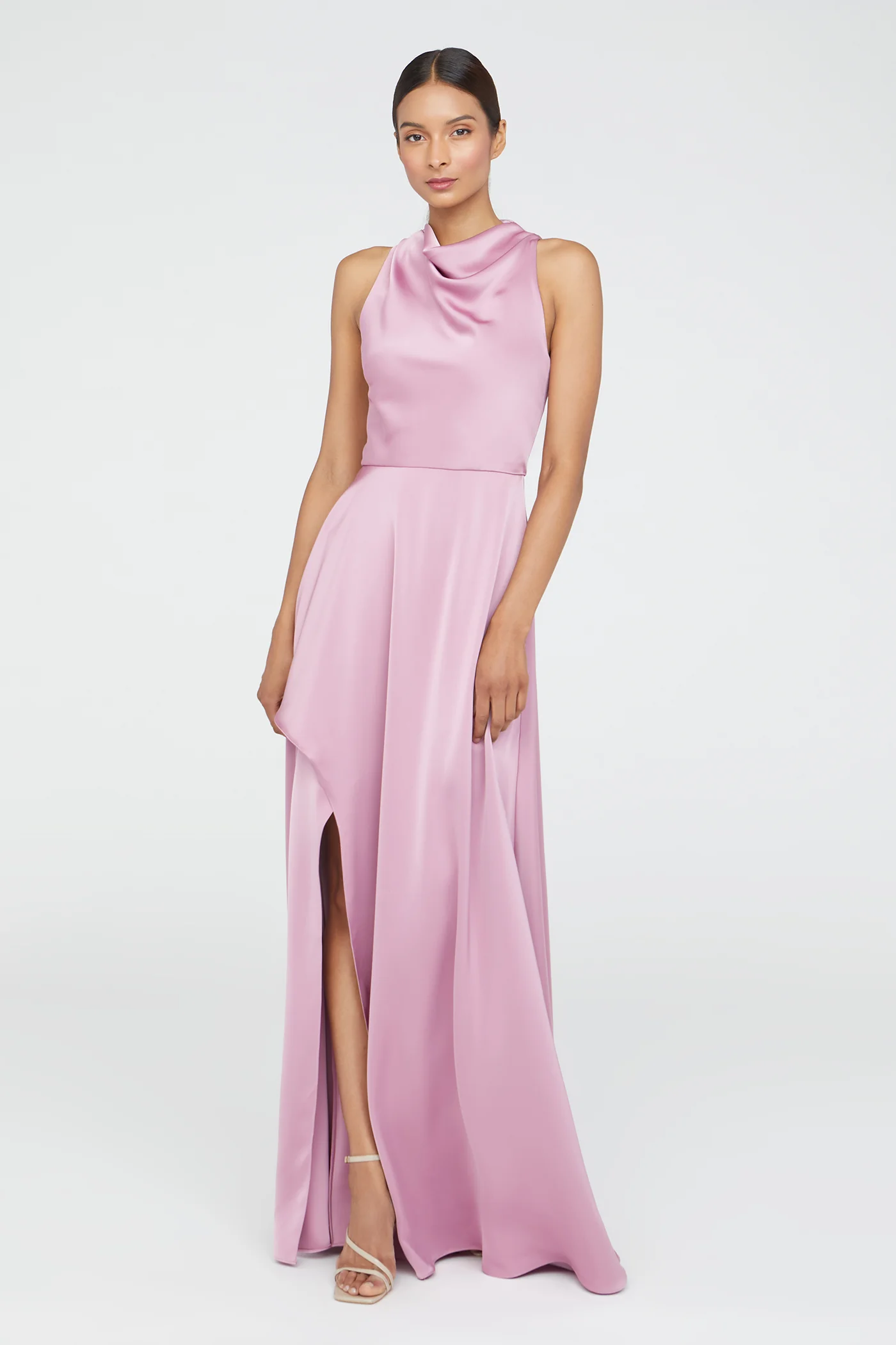 Amara Cowl Drape Gown - Image 7