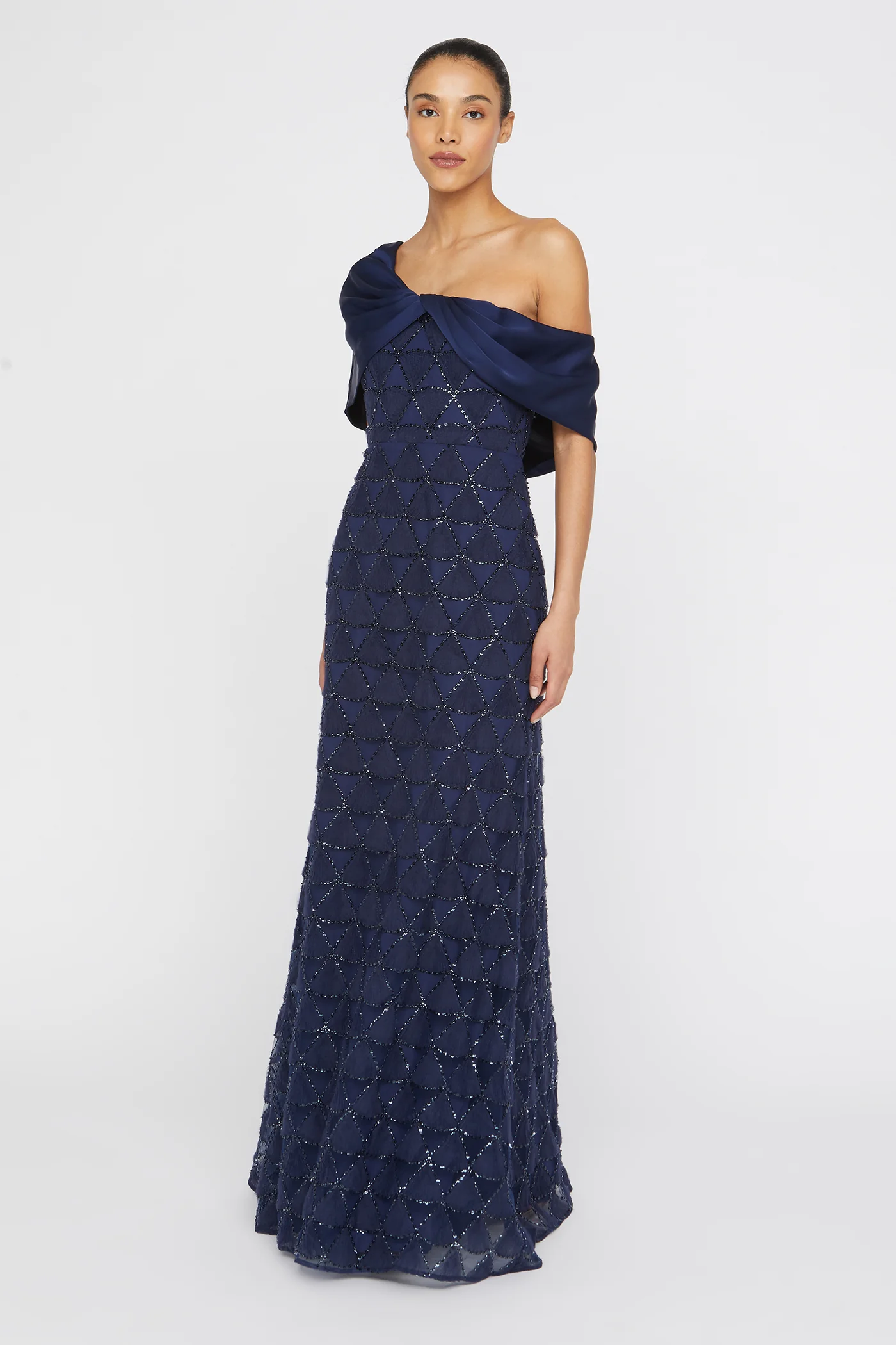 Anabella Textured Tulle Gown - Image 6