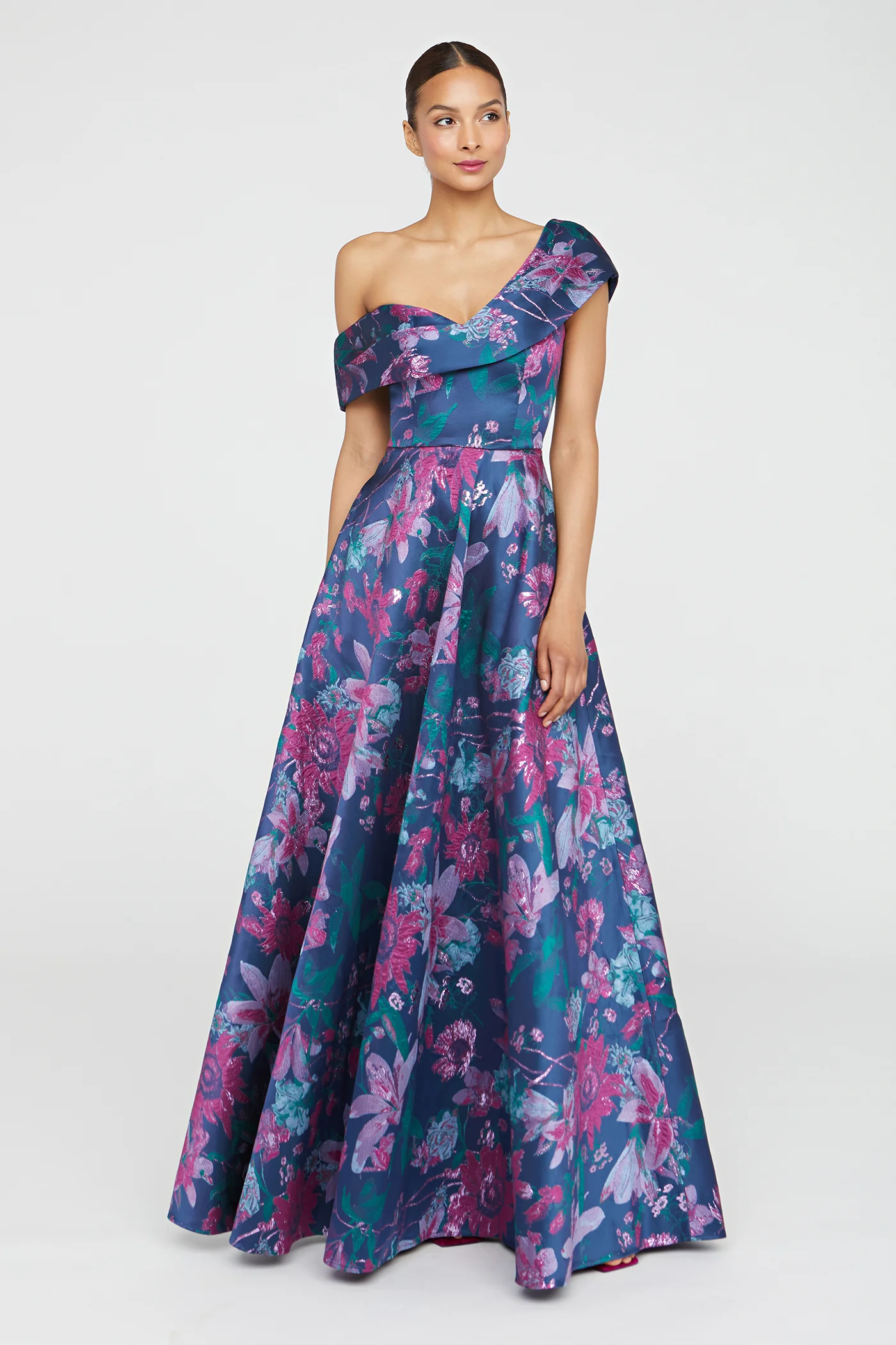 Angelica Asymetric A Line Gown