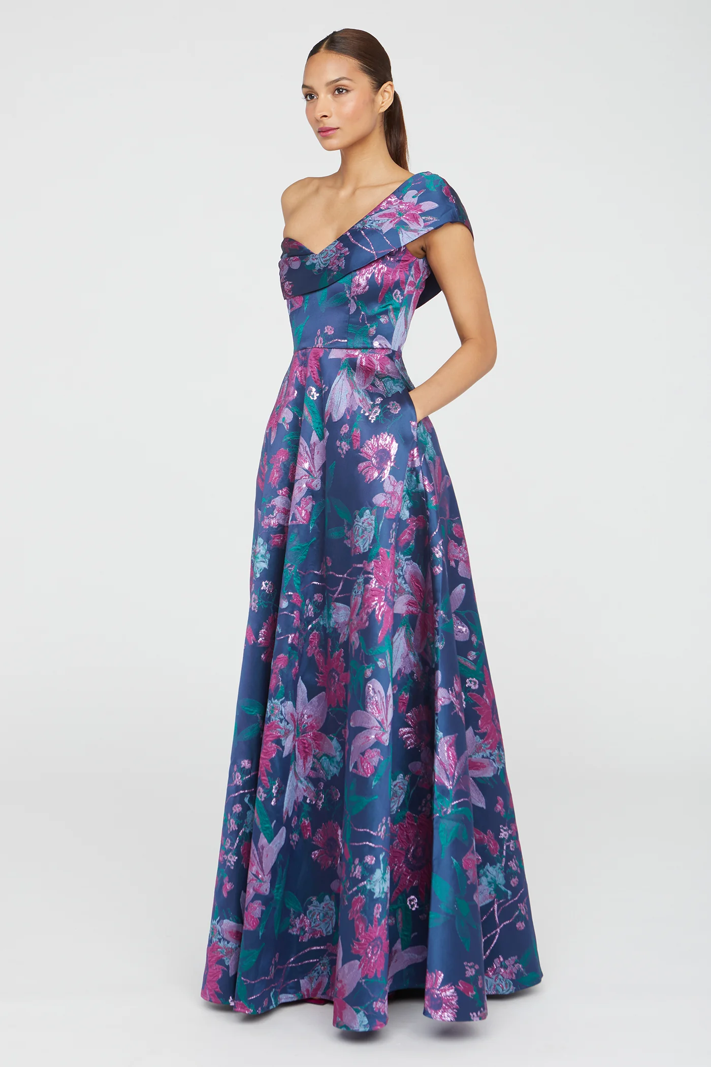 Angelica Asymetric A Line Gown - Image 10