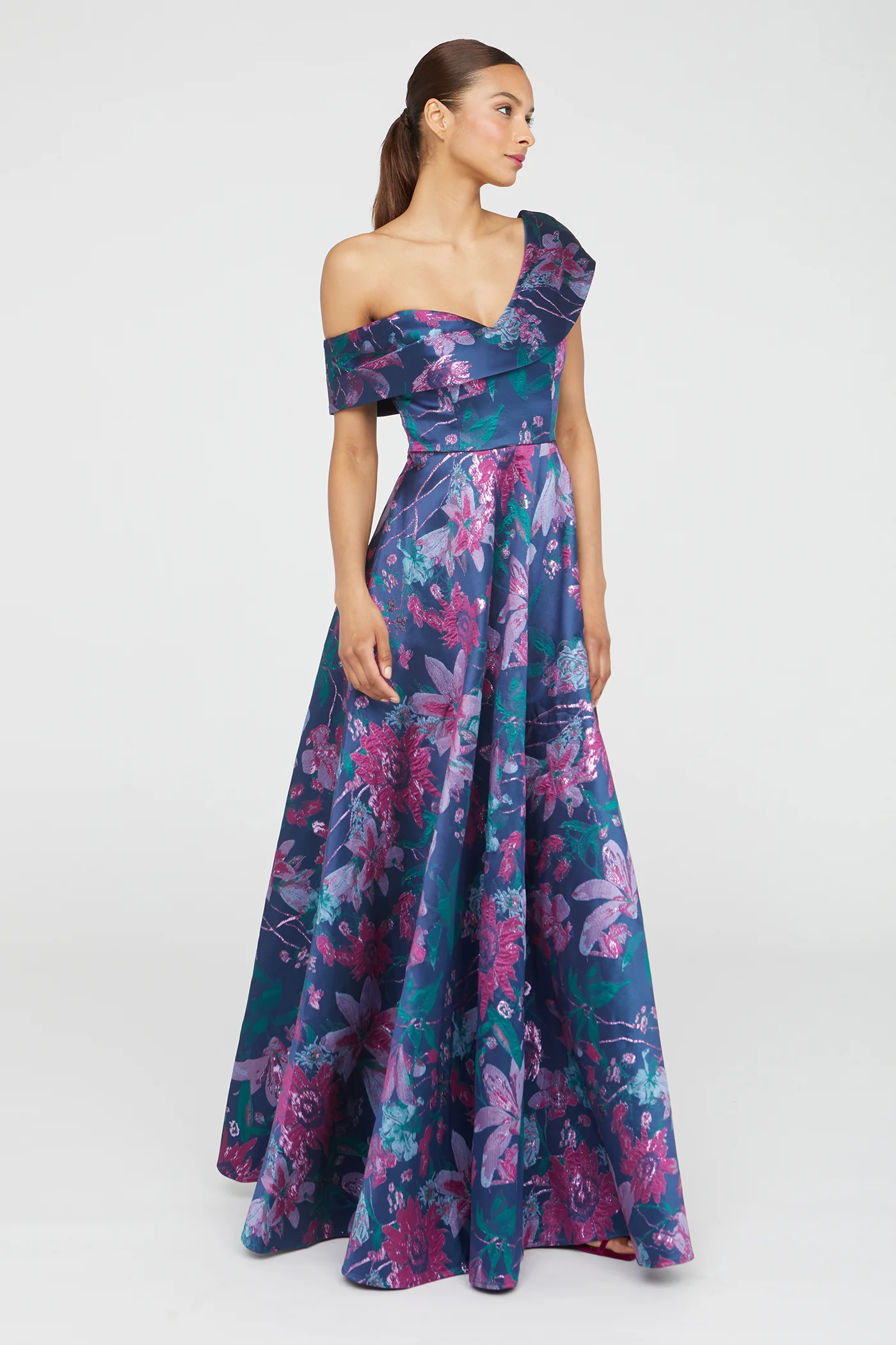 Angelica Asymetric A Line Gown - Image 11