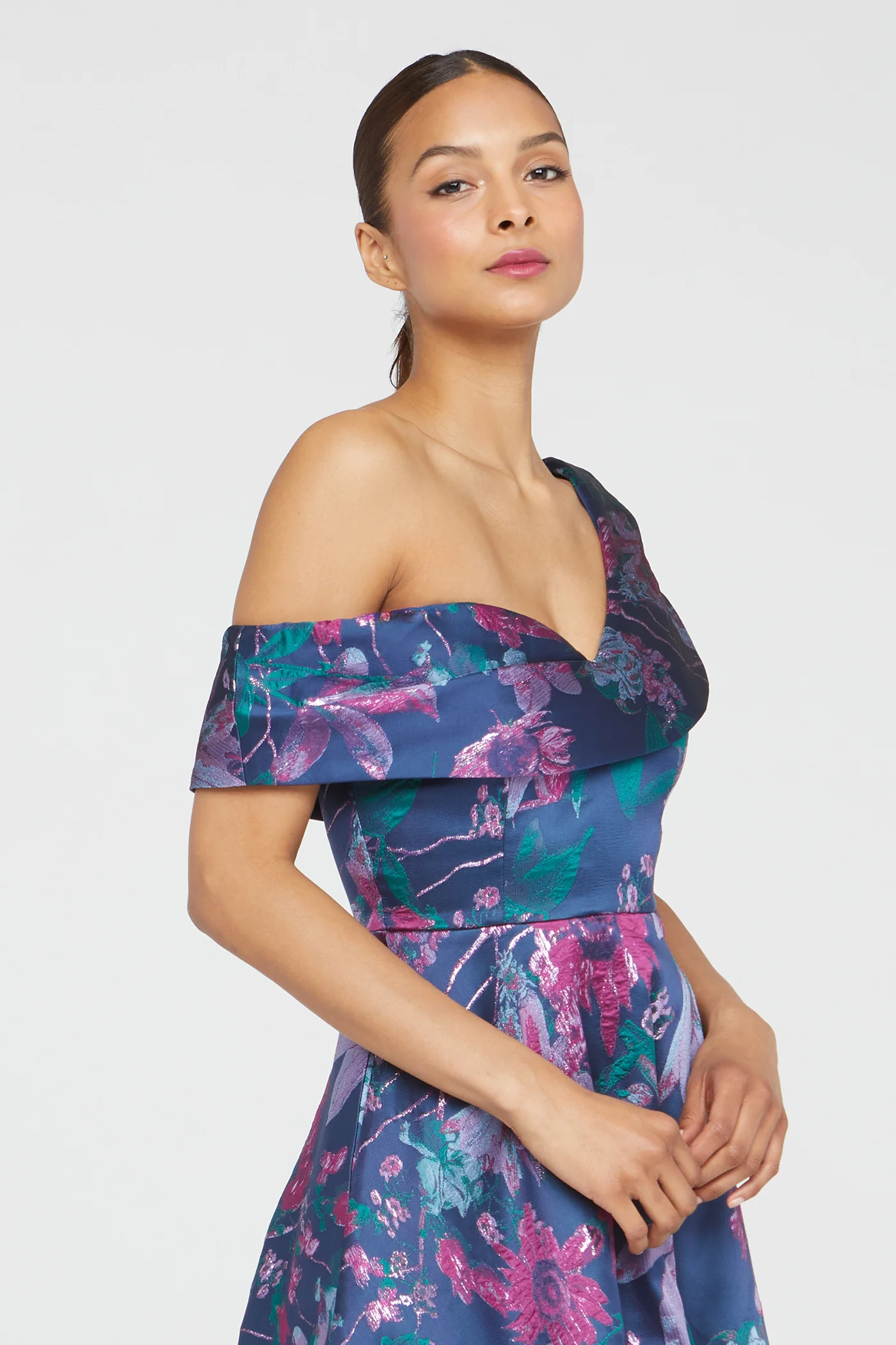 Angelica Asymetric A Line Gown - Image 12