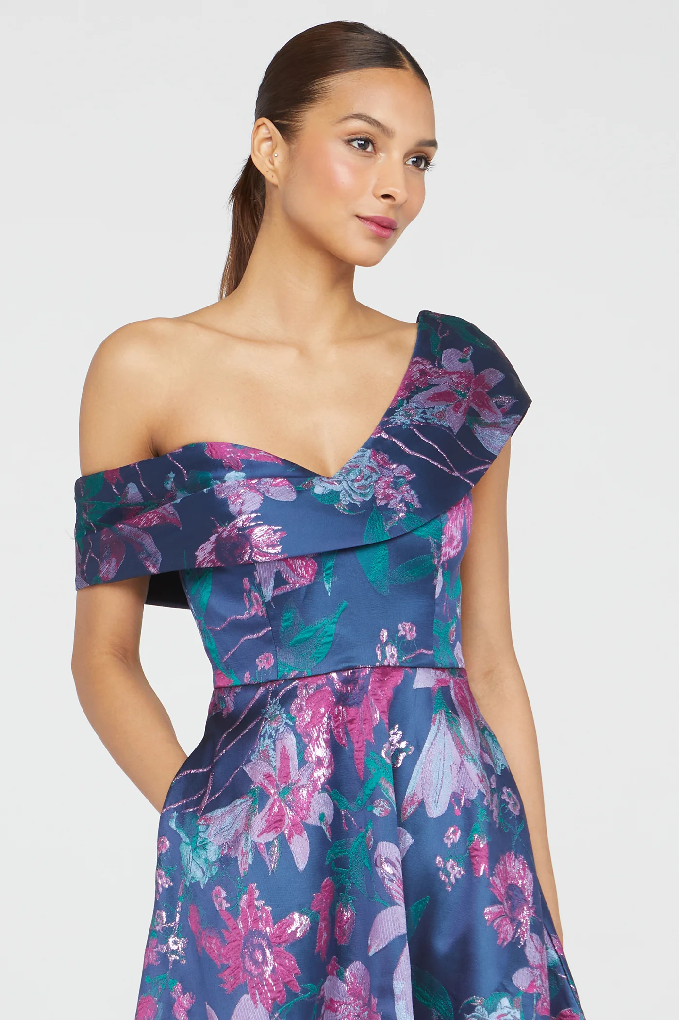 Angelica Asymetric A Line Gown - Image 4