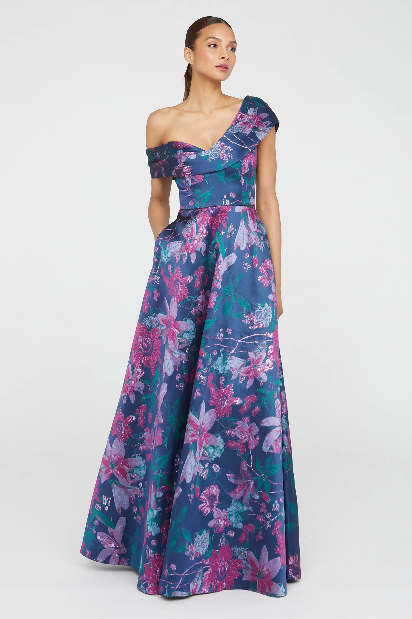 Angelica Asymetric A Line Gown - Image 6