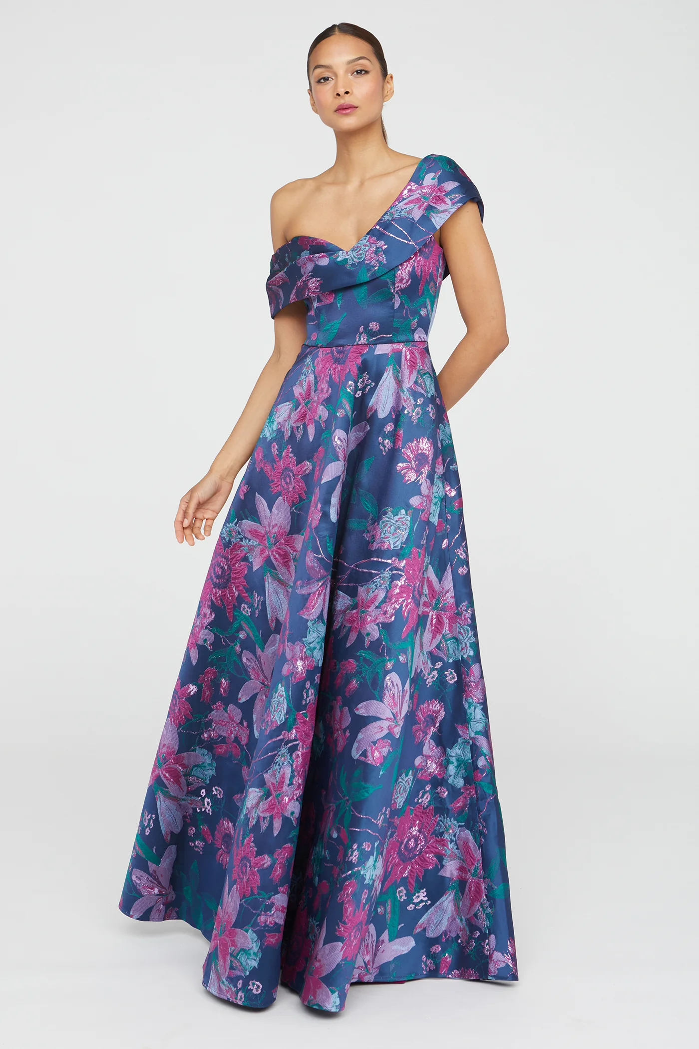 Angelica Asymetric A Line Gown - Image 8