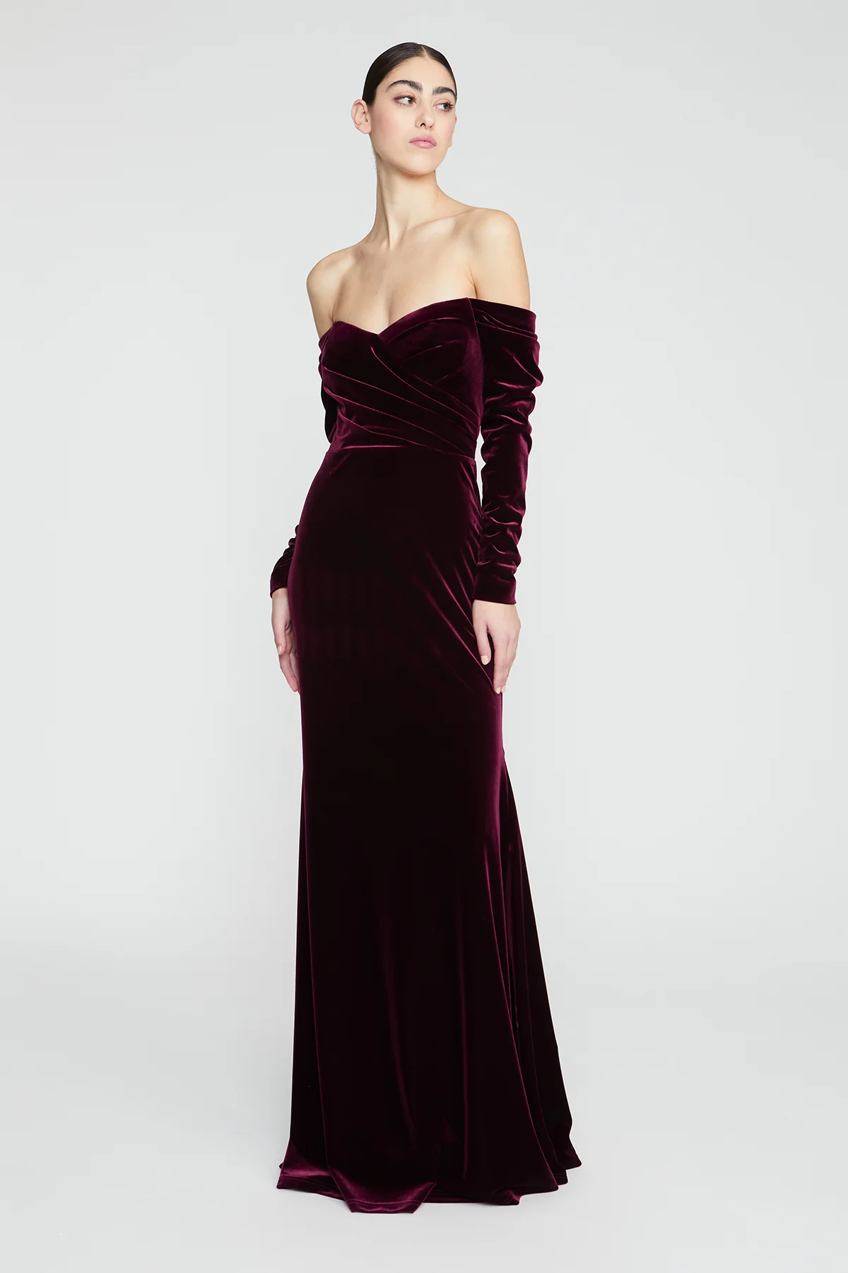 Anita Long Sleeve Gown