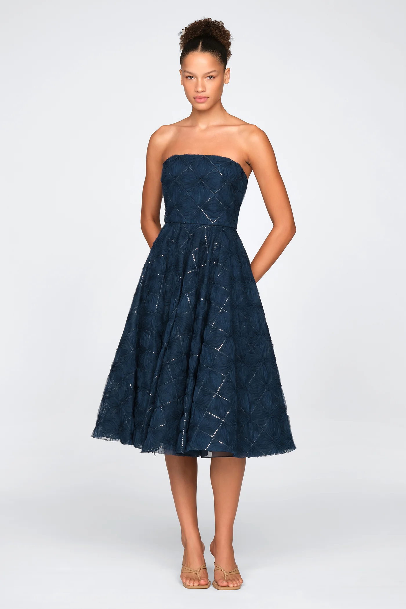 Anna Textured Tulle Cocktail - Image 6