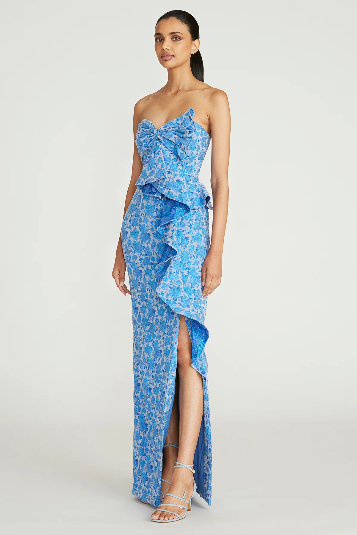 Asha Column Bow Gown - Image 3