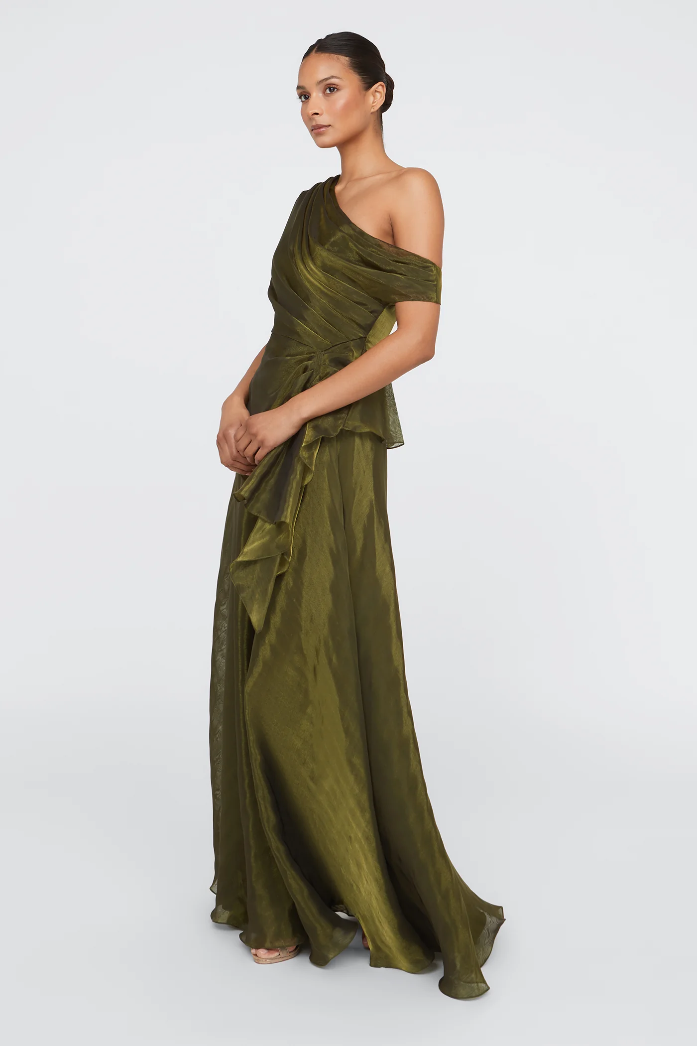 Avalina Organza Lame Gown - Image 3