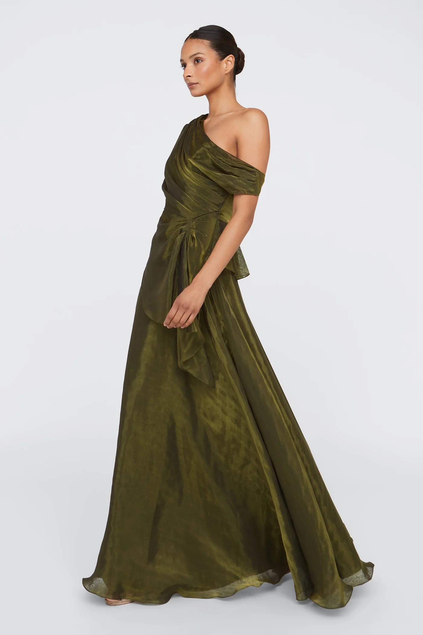 Avalina Organza Lame Gown - Image 5