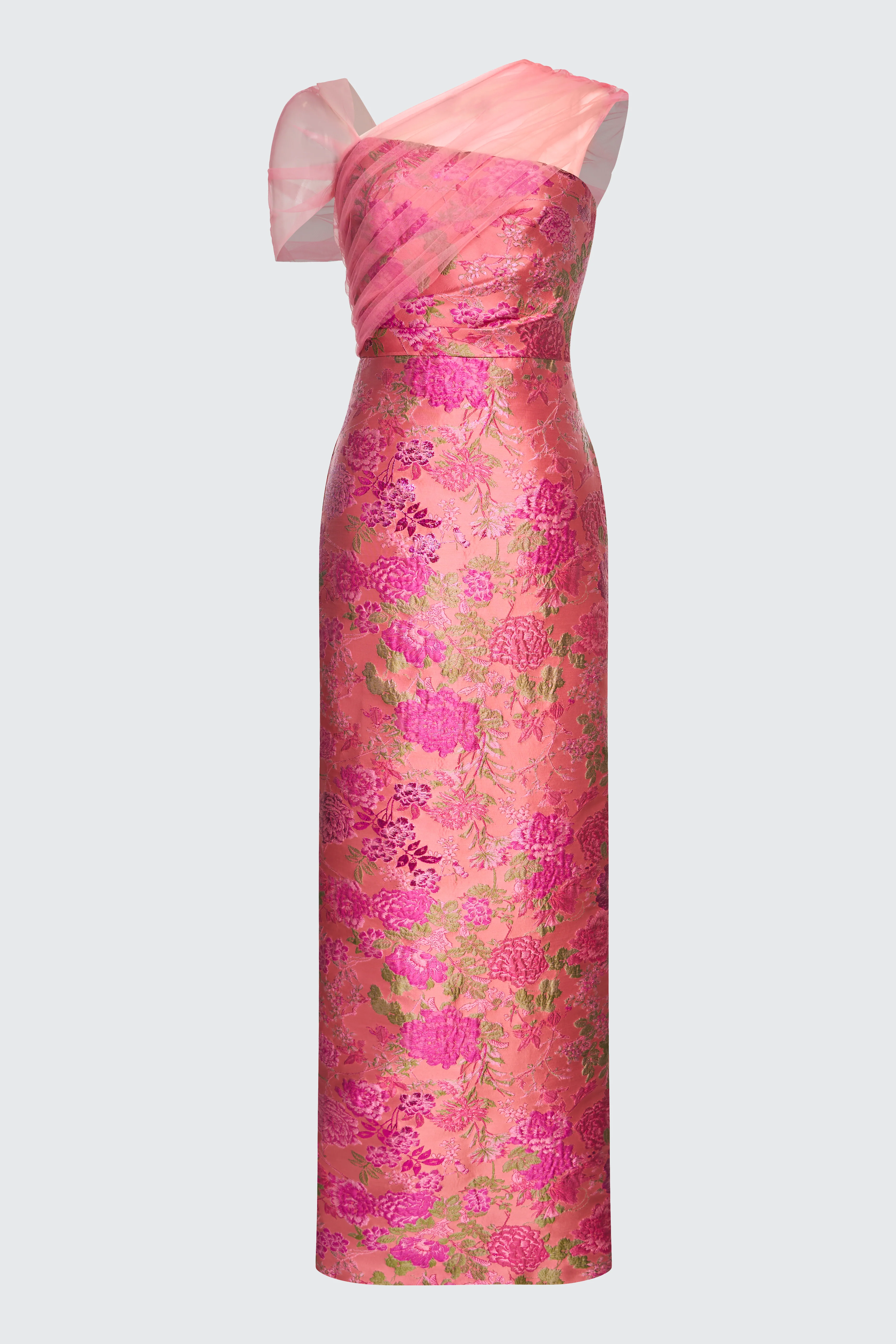 Beverly Draped Shawl Gown - Image 10