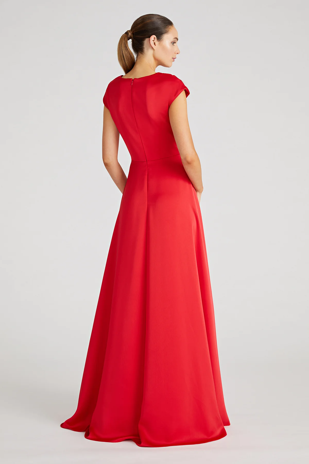 Calista Cap Sleeve Gown - Image 2
