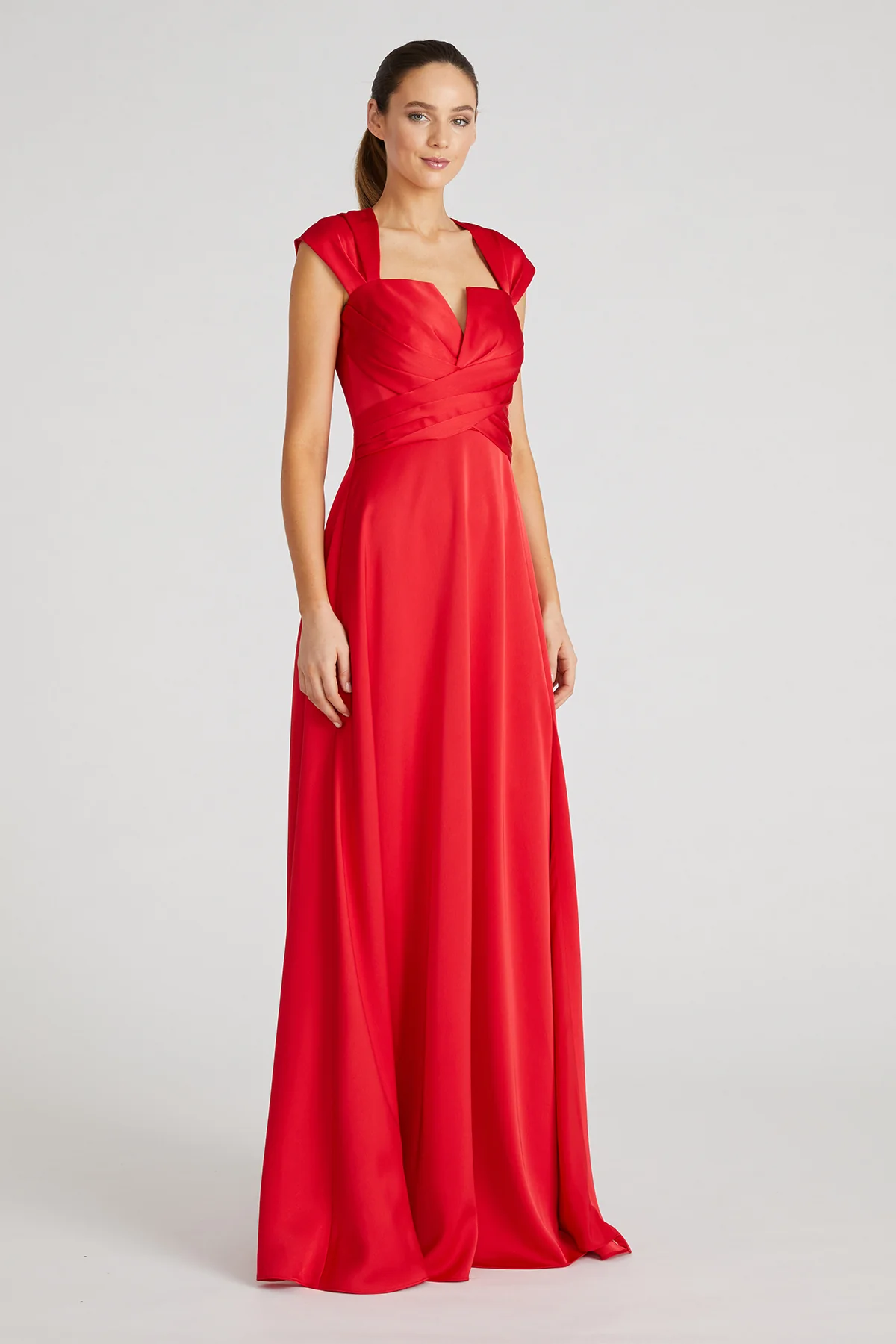 Calista Cap Sleeve Gown - Image 5