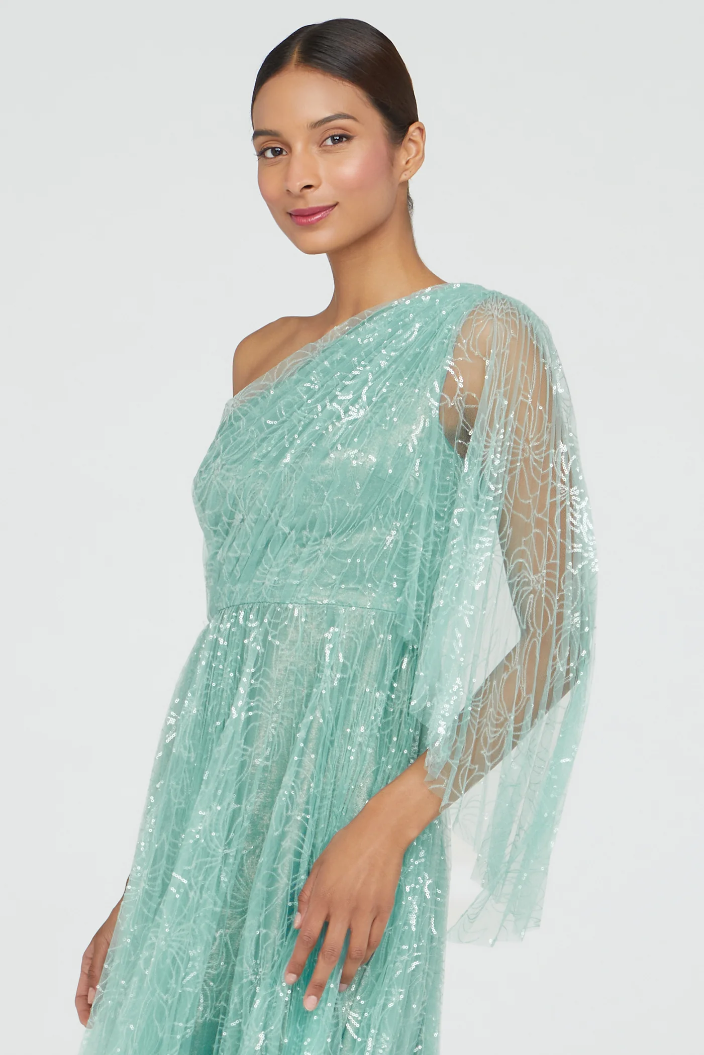 Carol One Shoulder Dress - Image 4