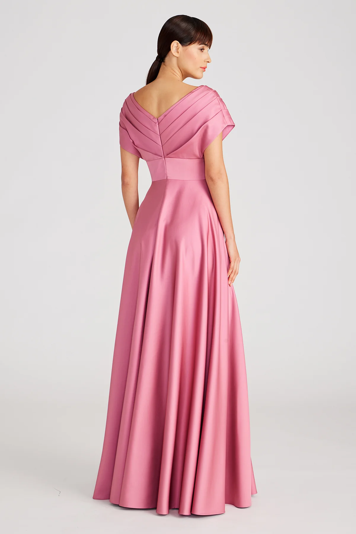 Cecelia Draped A Line Gown - Image 3